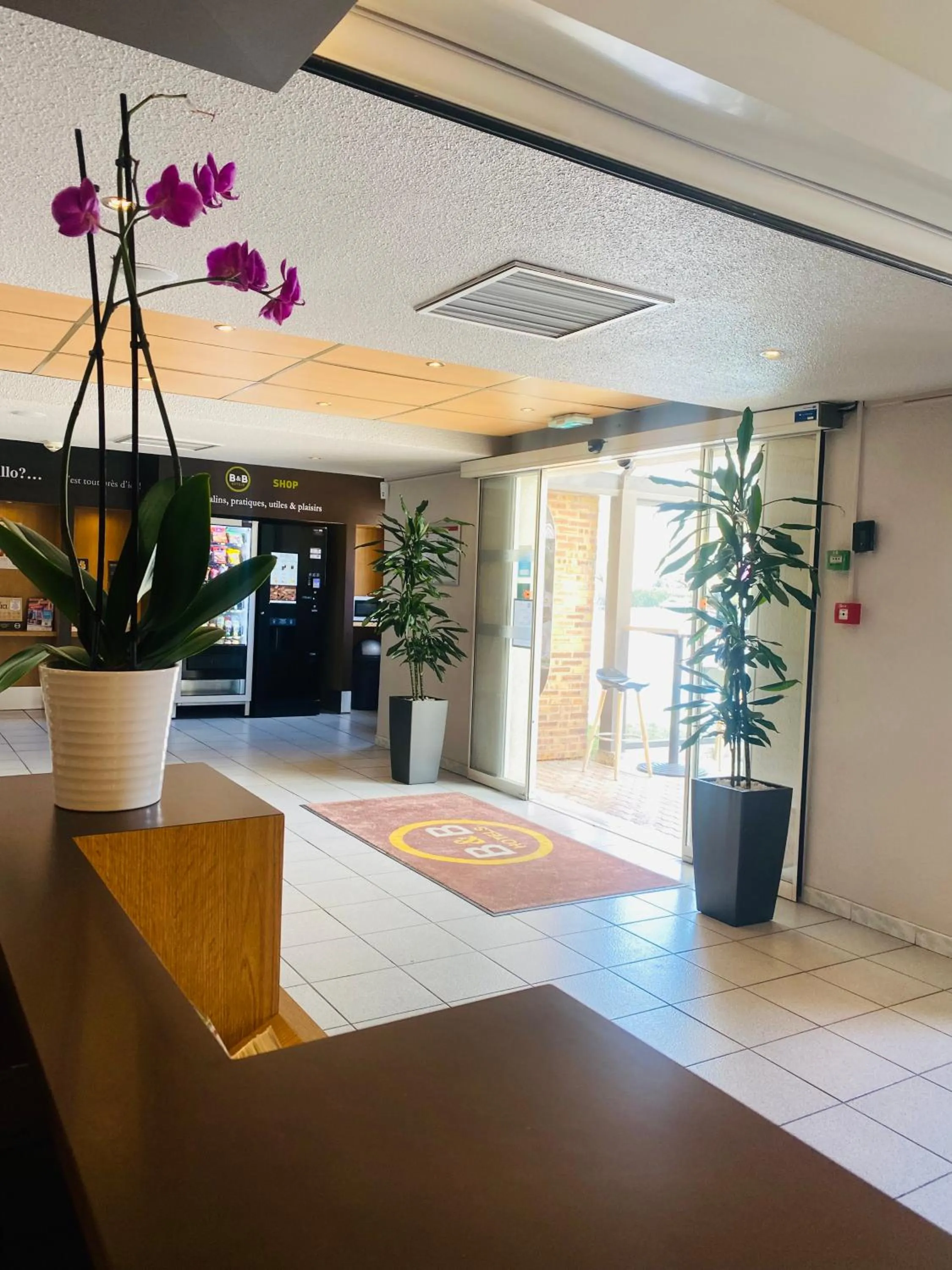 Lobby or reception in B&B HOTEL Aubagne Gémenos