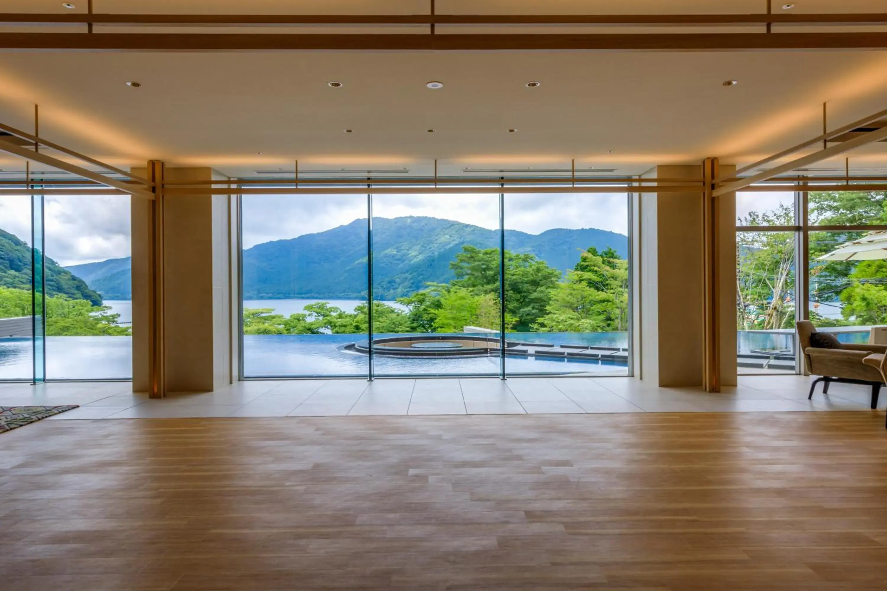 Lobby or reception in Hakone Ashinoko Hanaori Lobby or reception in Hakone Ashinoko Hanaori
