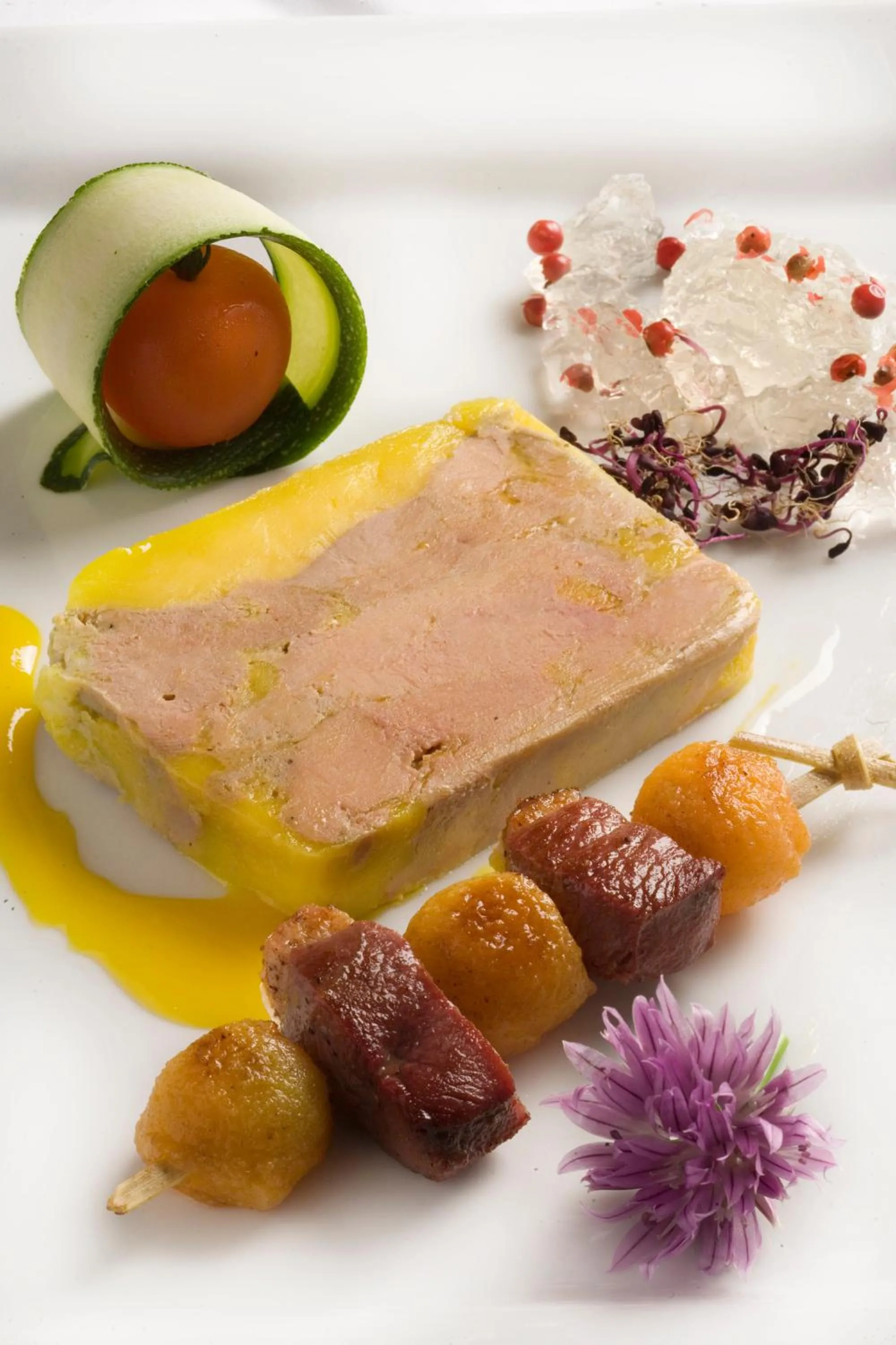 Food close-up in Hôtel du Domaine de La Grange de Condé