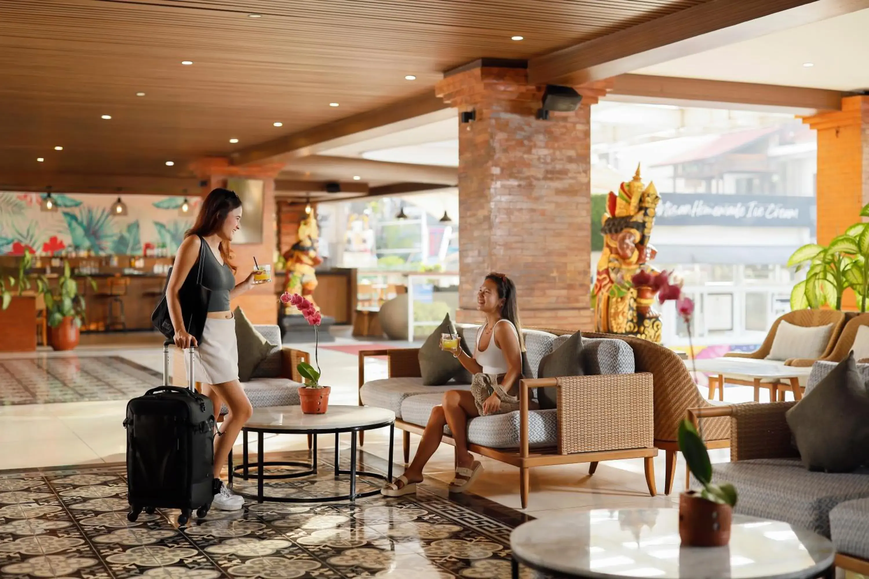 Lobby or reception in Aston Canggu Beach Resort Lobby or reception in Aston Canggu Beach Resort