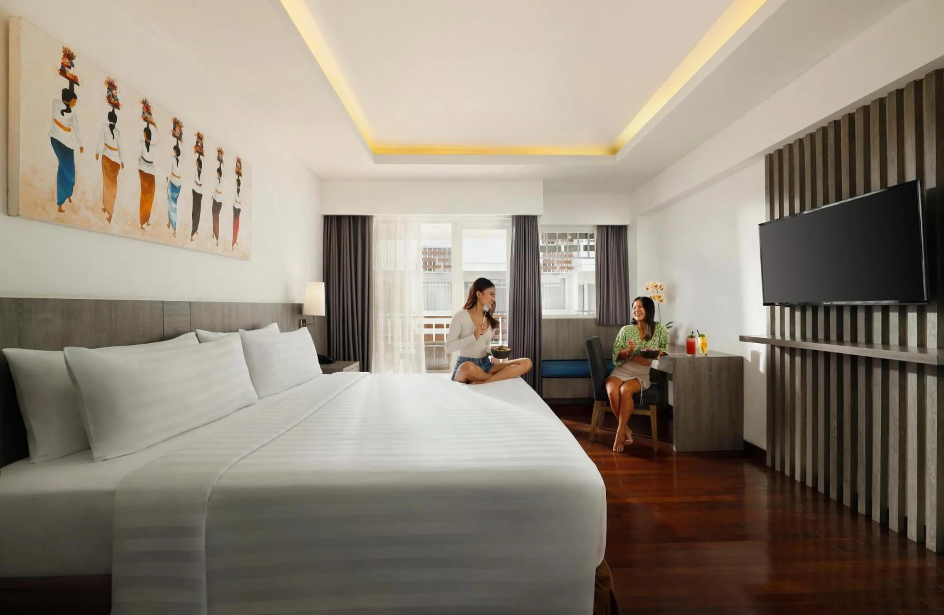 Bedroom in Aston Canggu Beach Resort