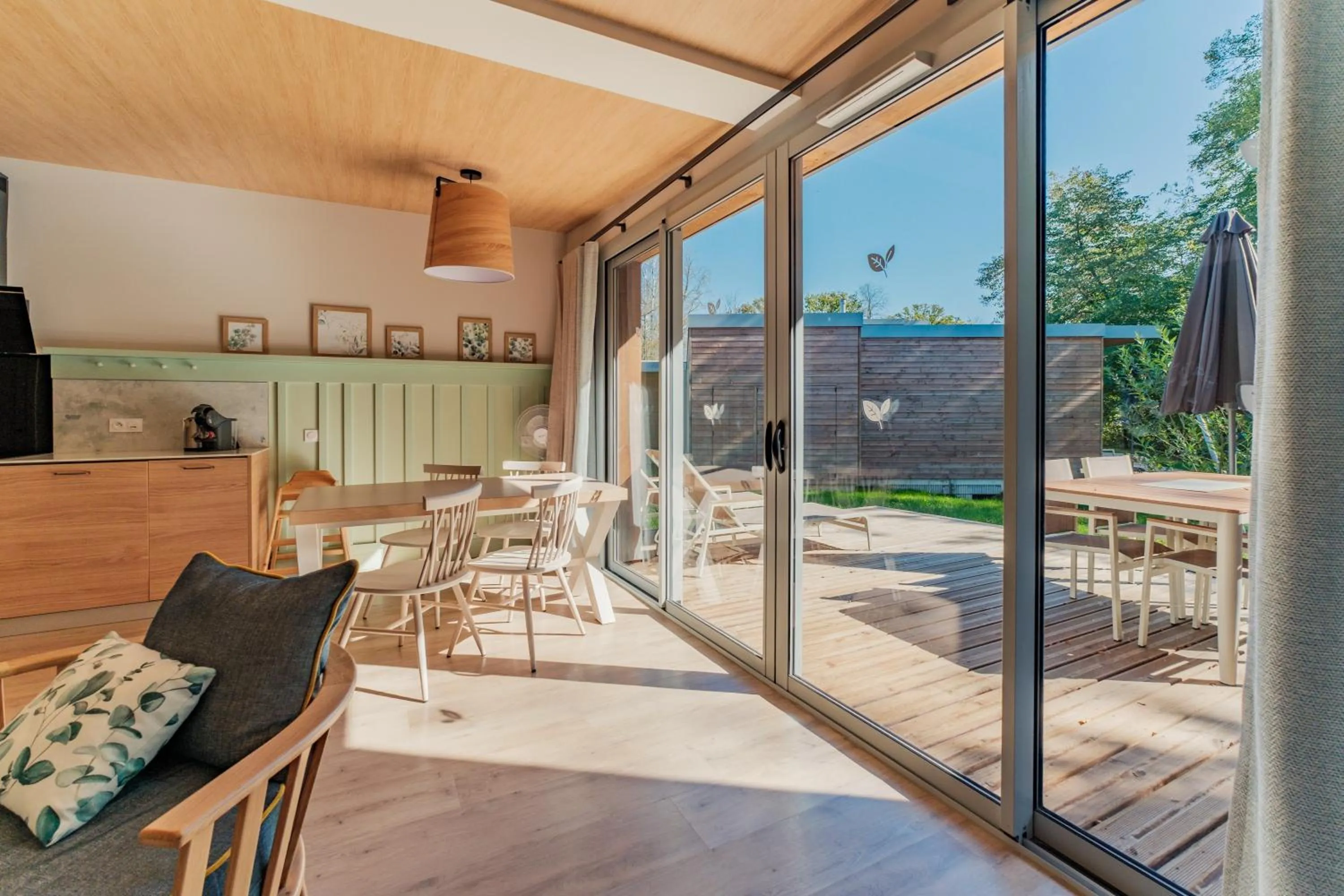 Patio in Center Parcs Villages Nature Paris