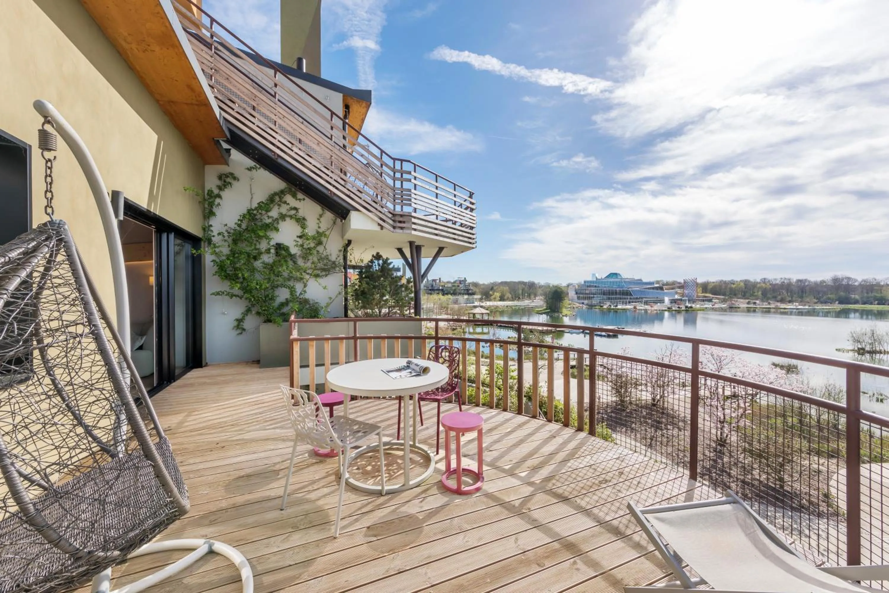 Property building in Center Parcs Villages Nature Paris