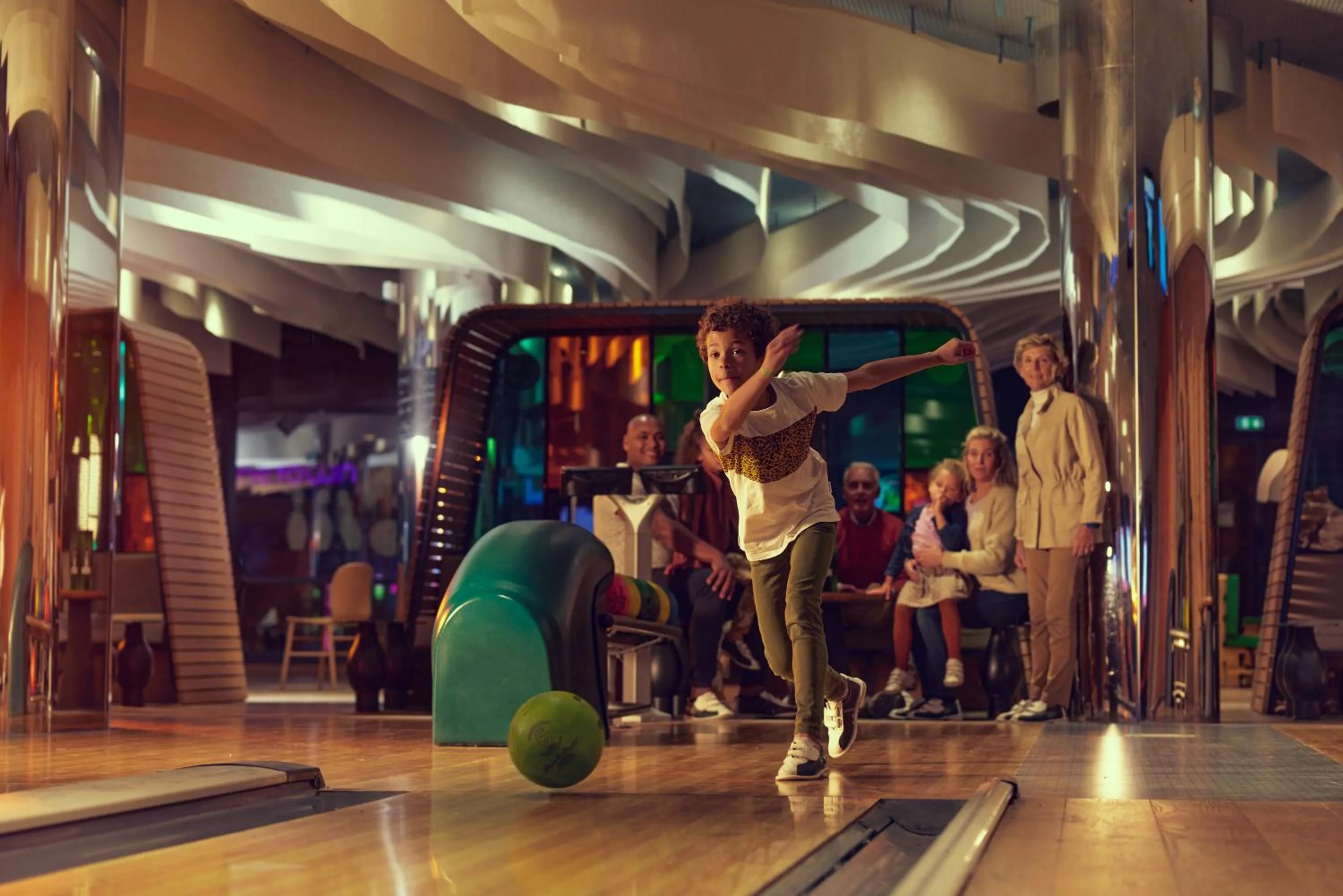 People in Center Parcs Villages Nature Paris