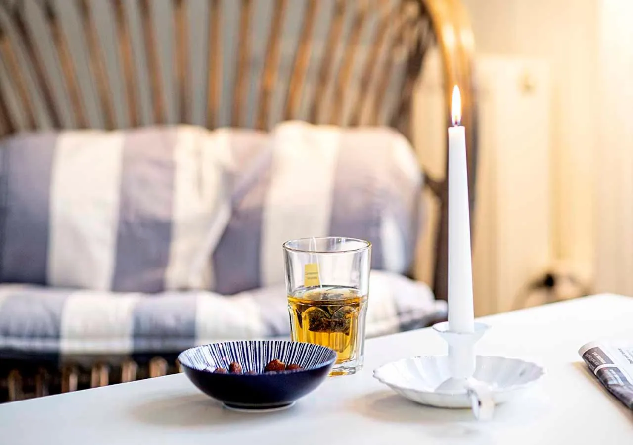 Bed in Hjerting Badehotel