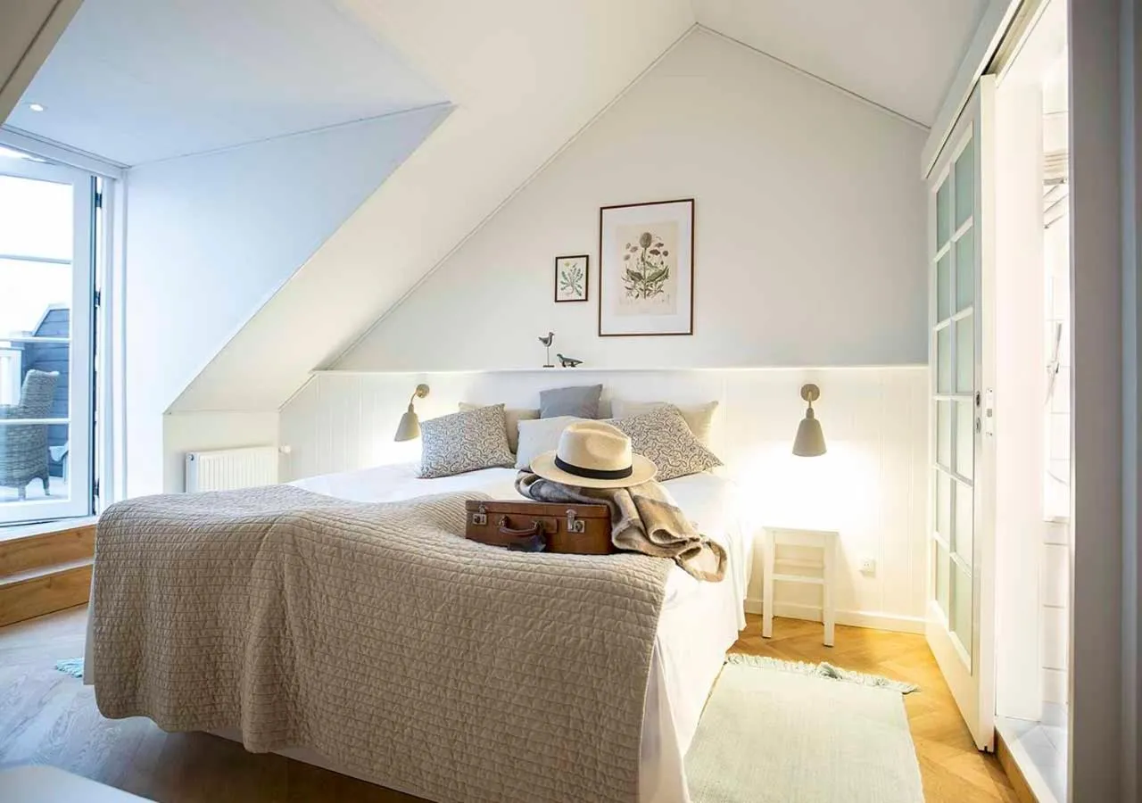 Bed in Hjerting Badehotel