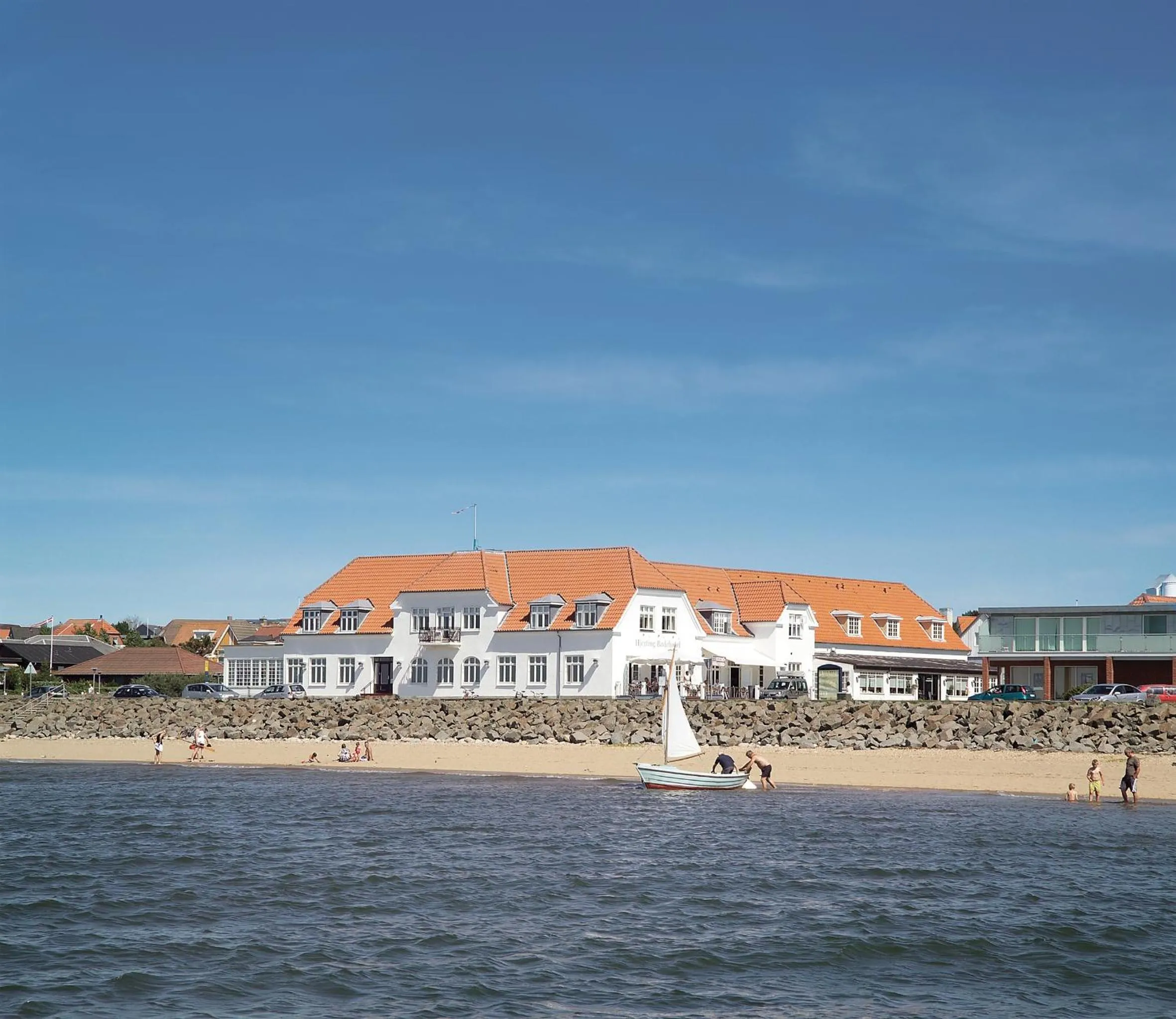 Property building in Hjerting Badehotel