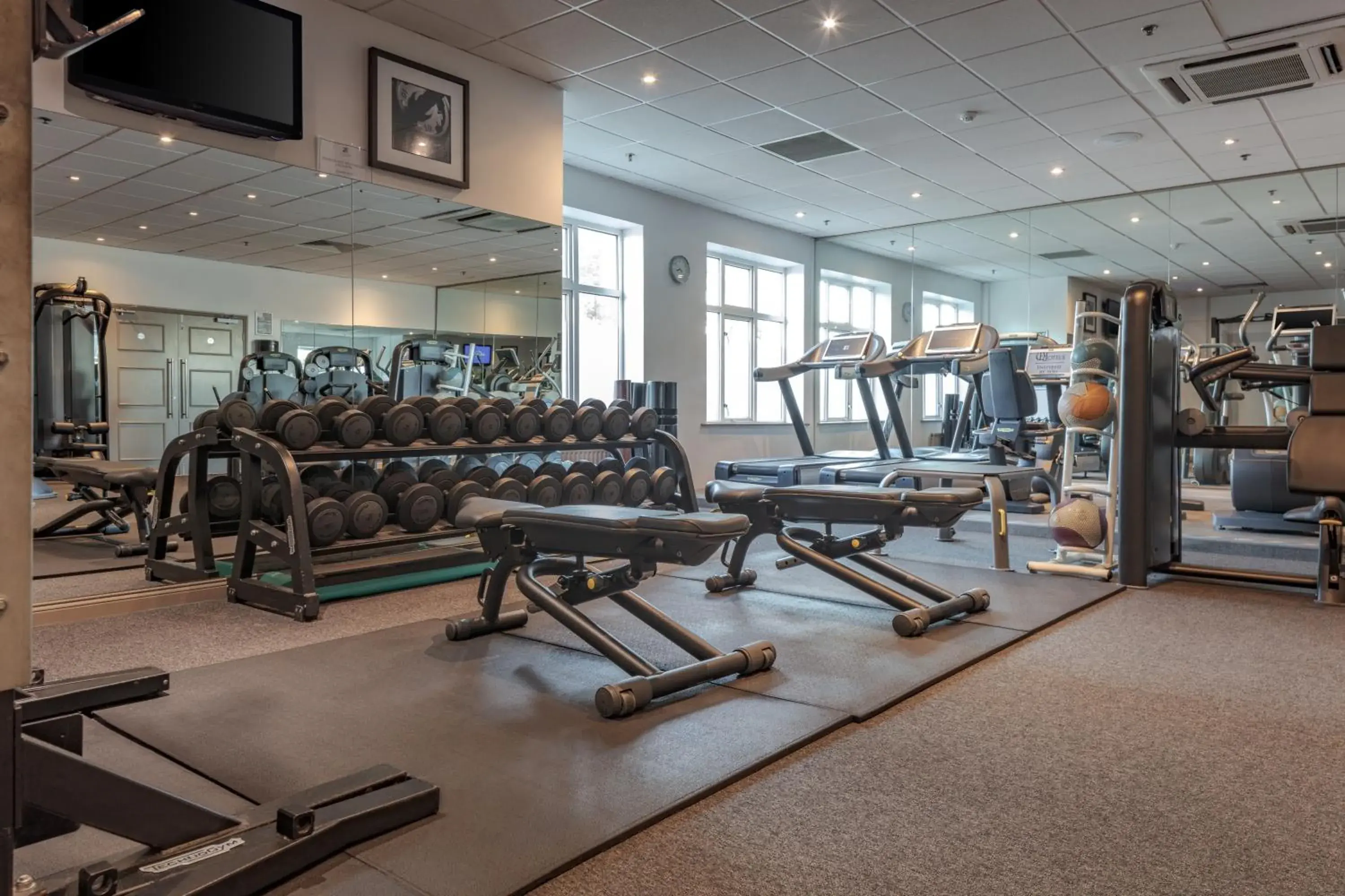 Fitness centre/facilities in Slaley Hall Hotel, Spa & Golf Resort Fitness centre/facilities in Slaley Hall Hotel, Spa & Golf Resort