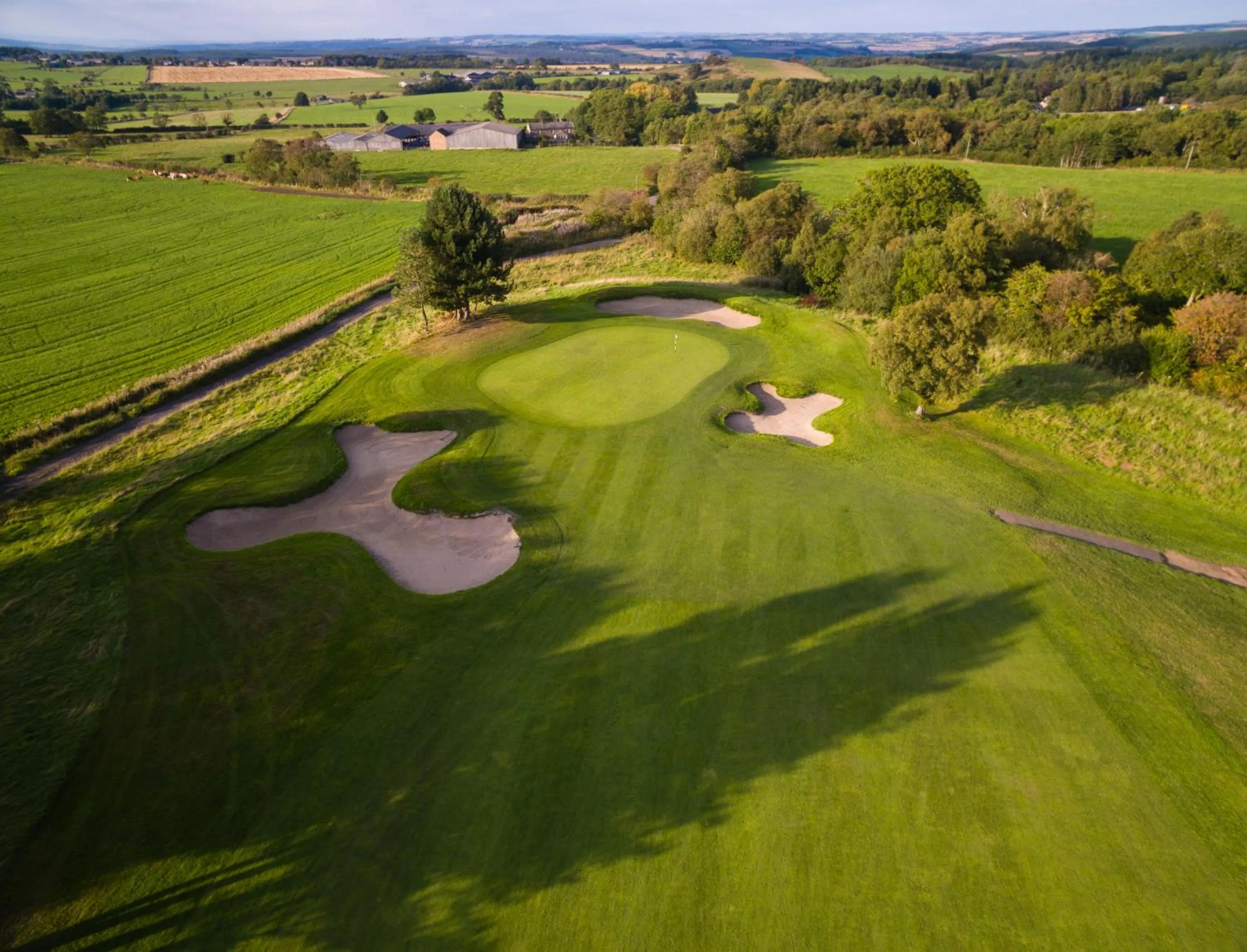 Golfcourse in Slaley Hall Hotel, Spa & Golf Resort