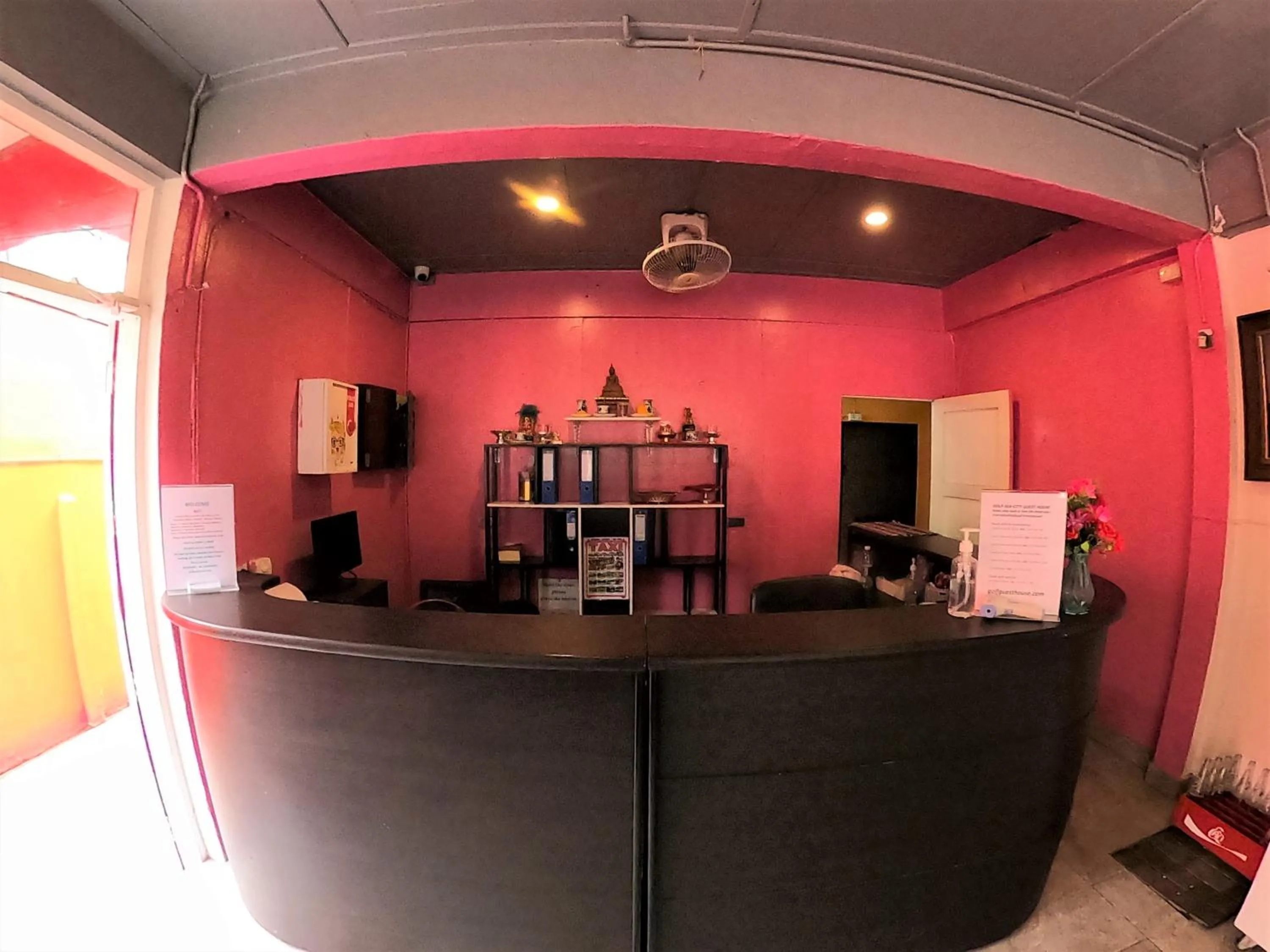 Lobby or reception in Golf-Sea-City Guest House