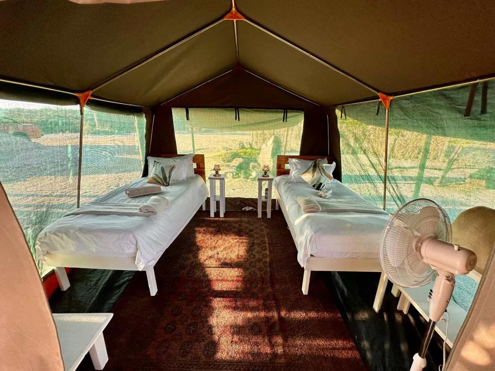 Bedroom in Daureb Isib Campsite and B&B