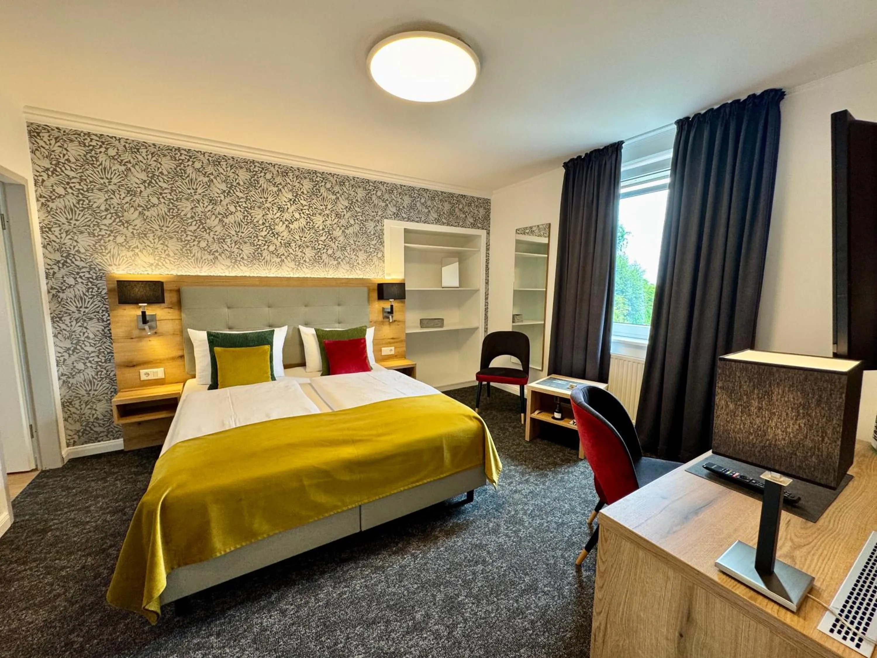 Bed in Hotel Garni am Obsthof Stade - Altes Land