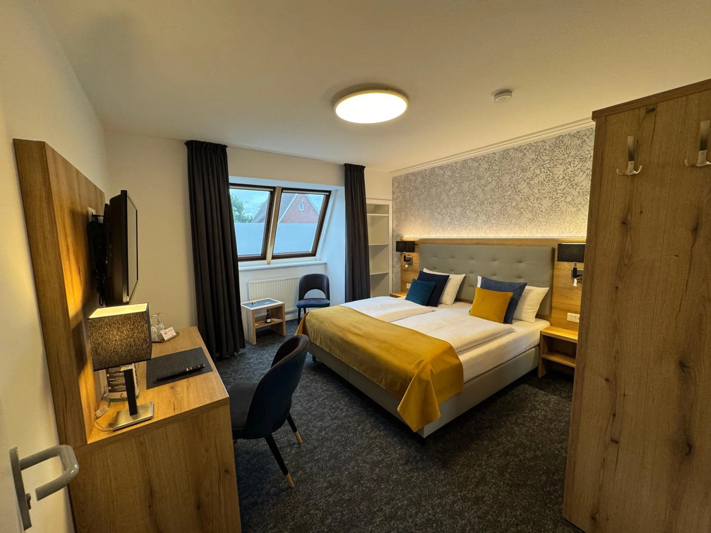 Bed in Hotel Garni am Obsthof Stade - Altes Land