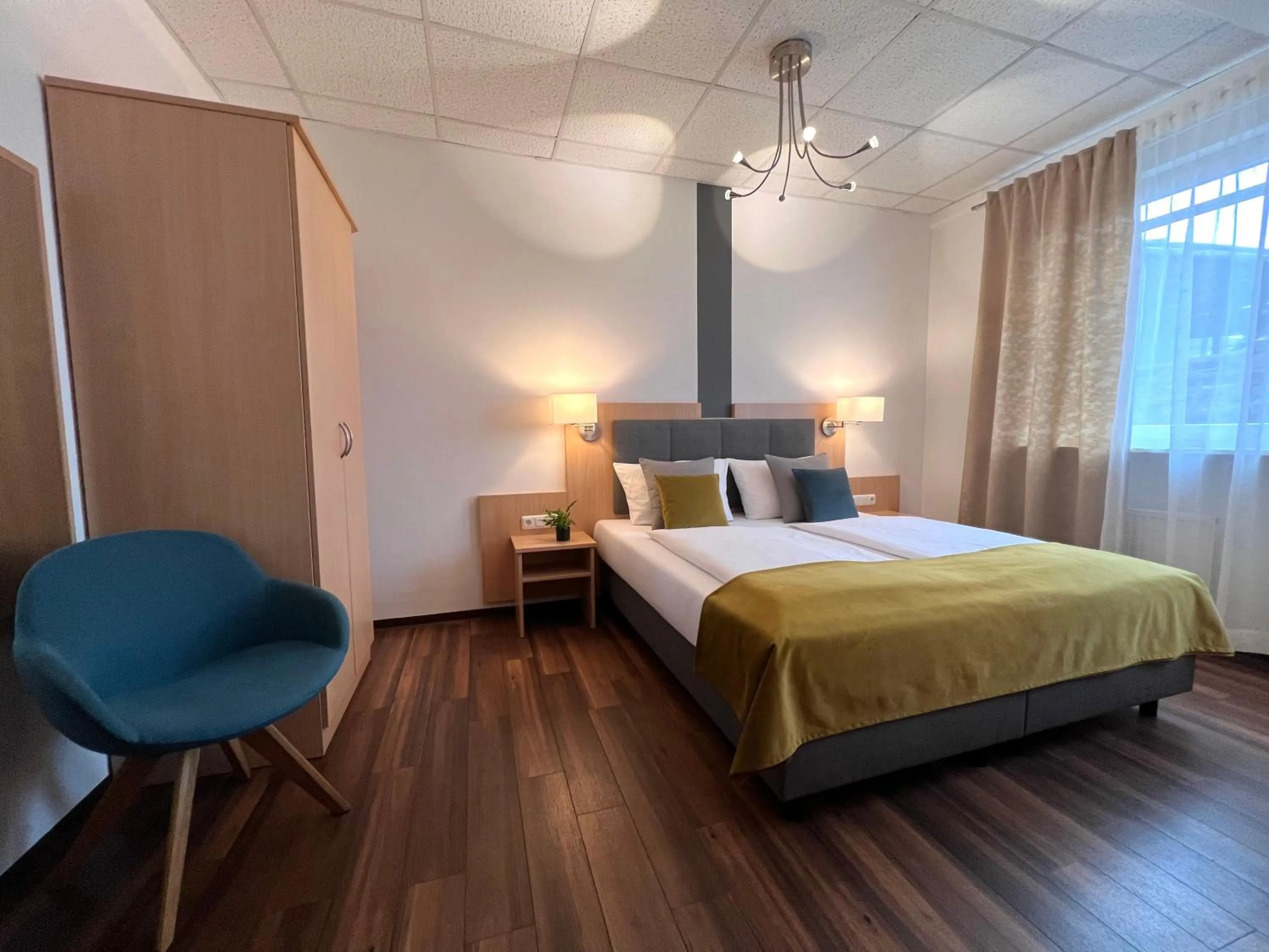 Bed in Hotel Garni am Obsthof Stade - Altes Land