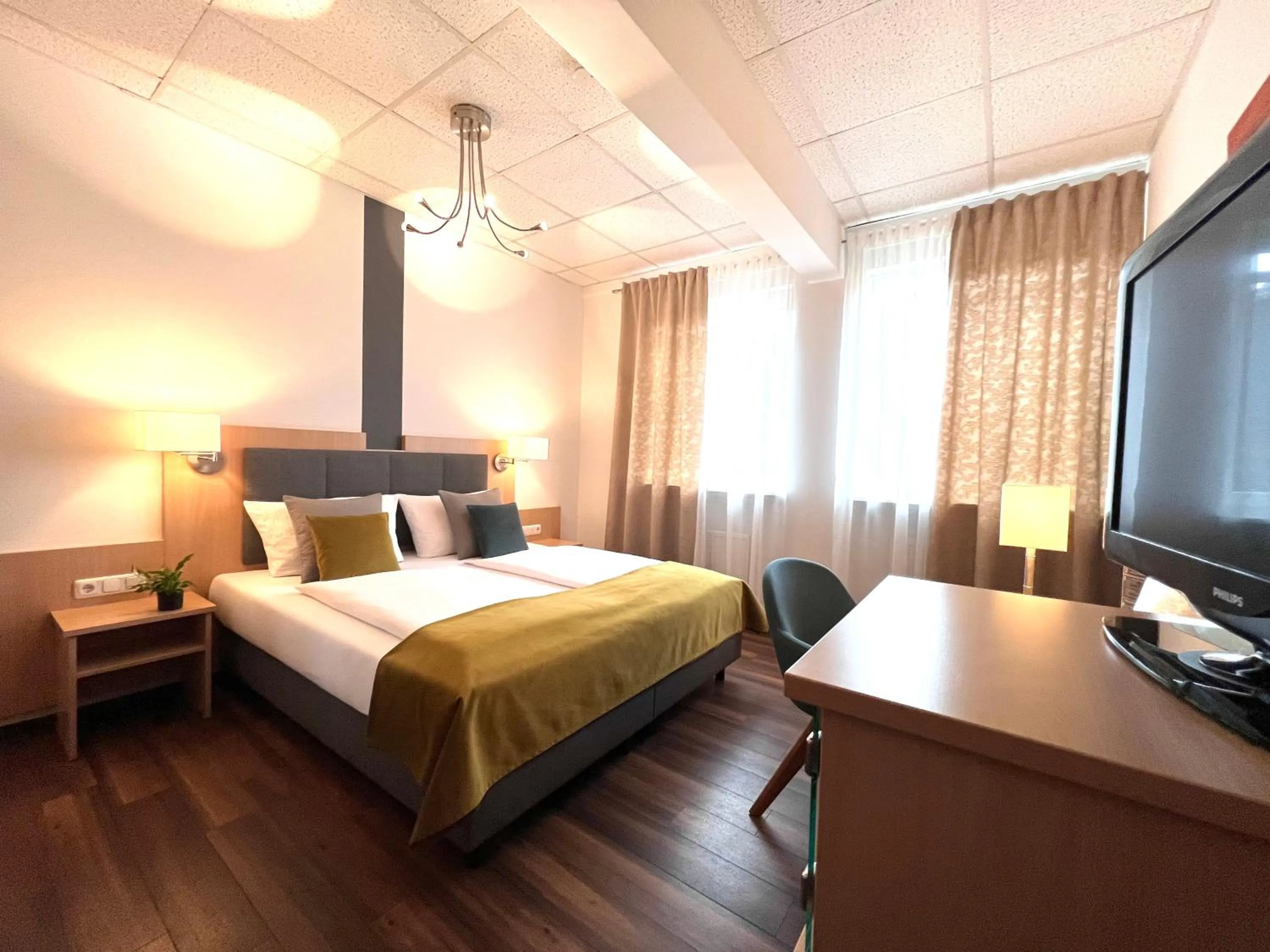 Bed in Hotel Garni am Obsthof Stade - Altes Land