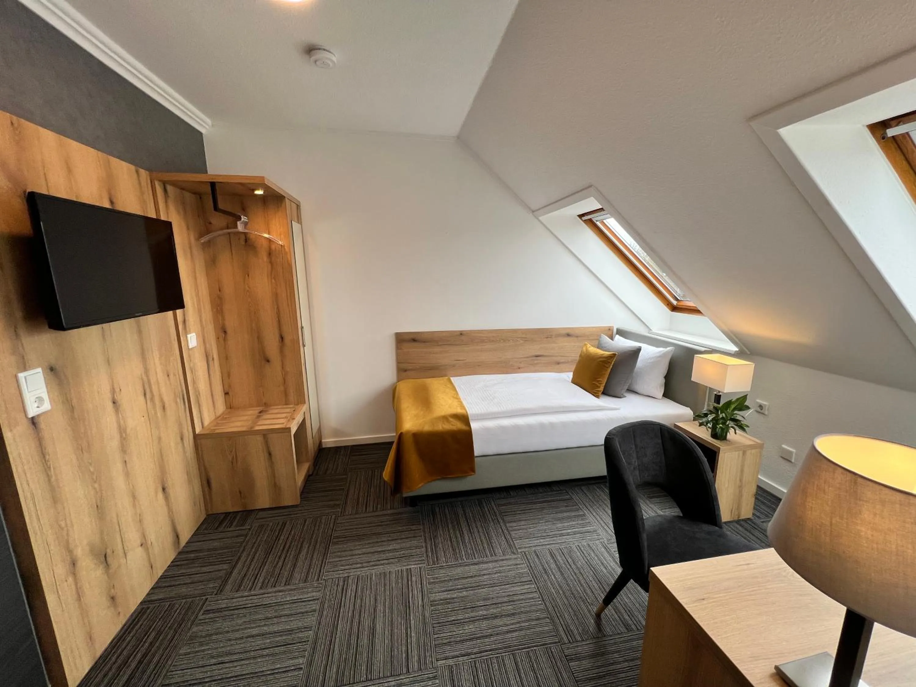 Bed in Hotel Garni am Obsthof Stade - Altes Land