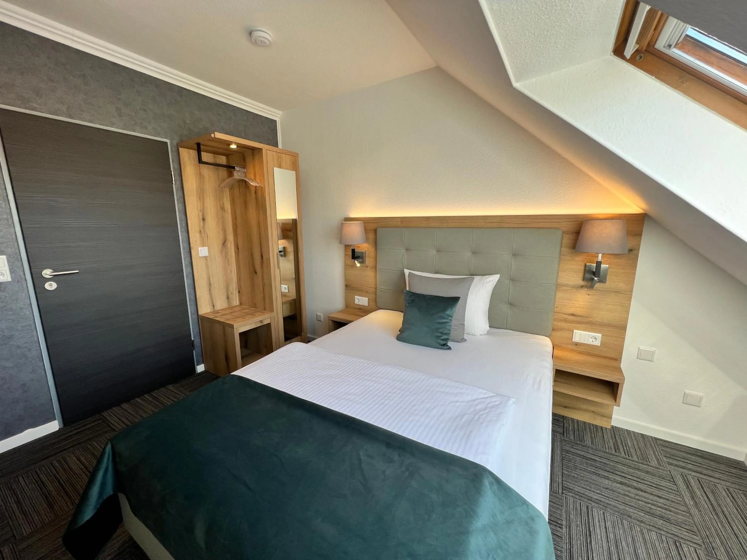 Bed in Hotel Garni am Obsthof Stade - Altes Land