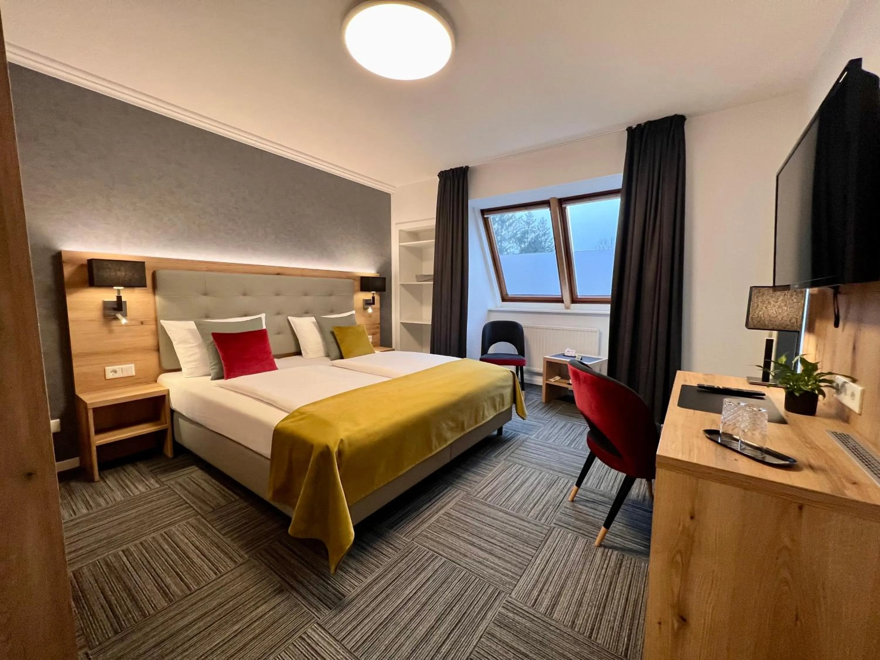 Bed in Hotel Garni am Obsthof Stade - Altes Land