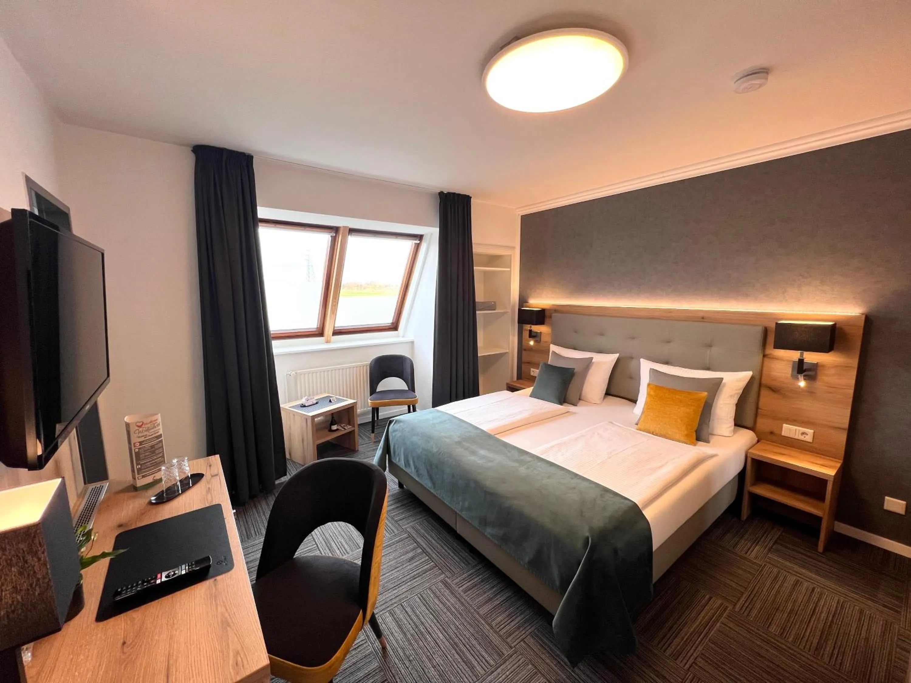 Bed in Hotel Garni am Obsthof Stade - Altes Land