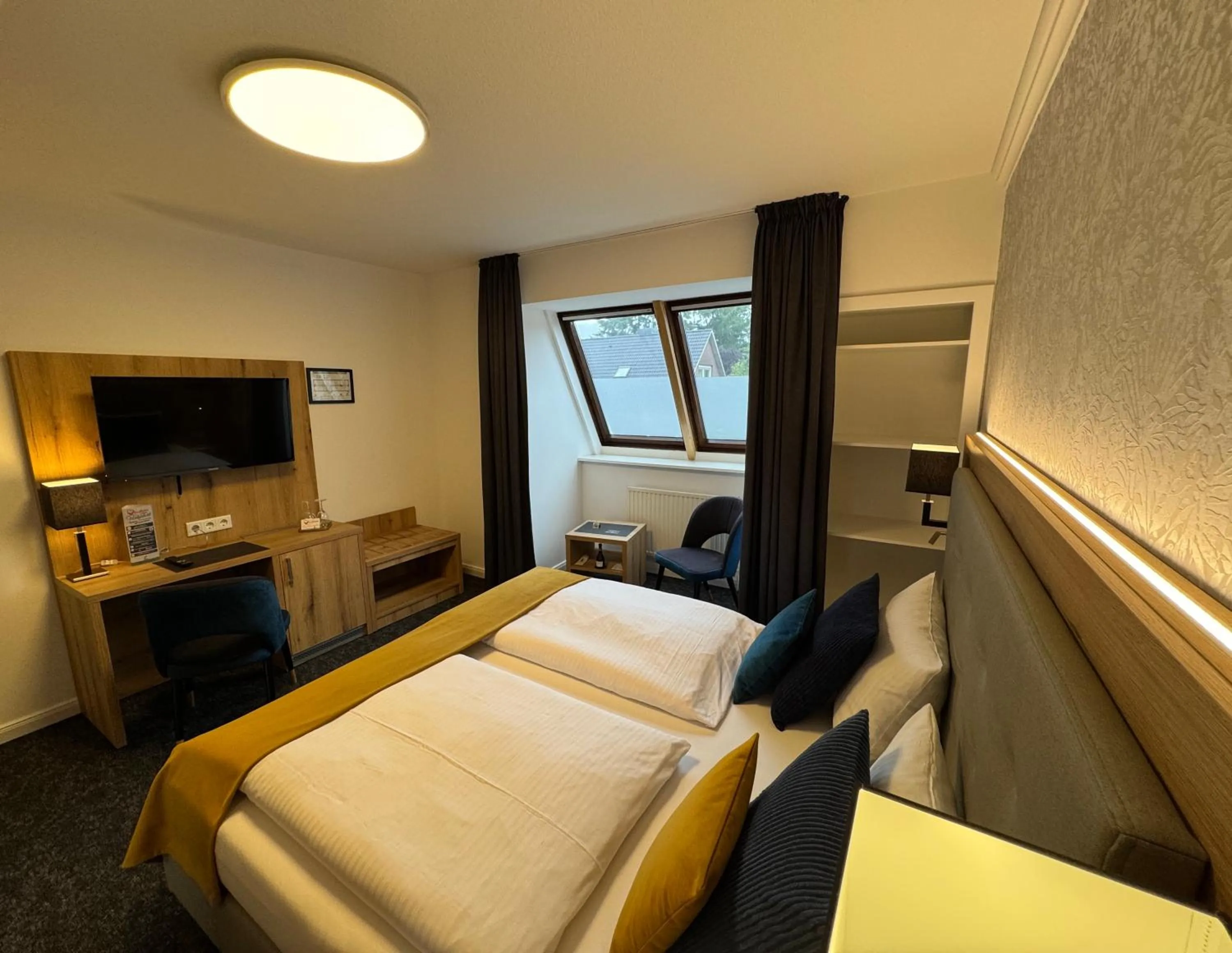 Bed in Hotel Garni am Obsthof Stade - Altes Land