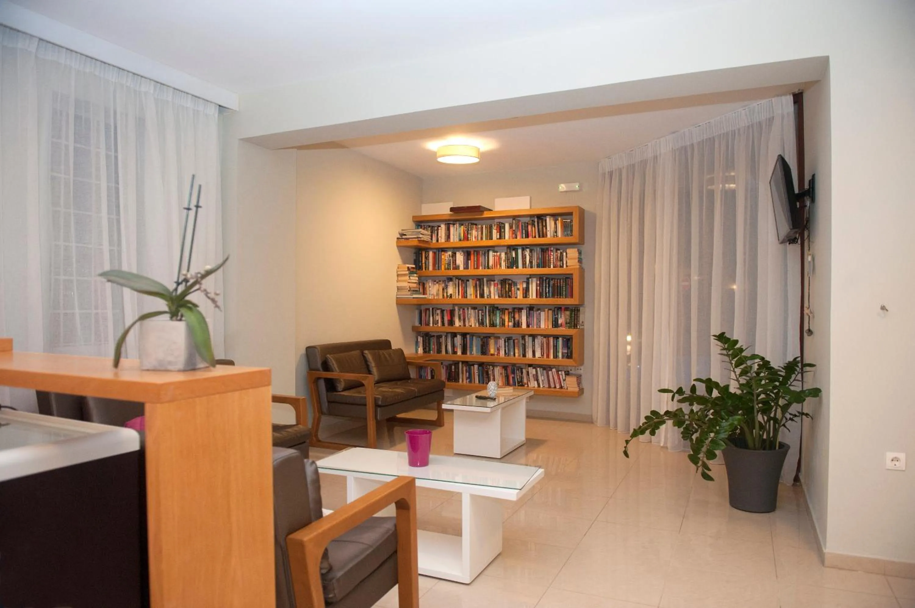 Lobby or reception in Kallitsakis Beach