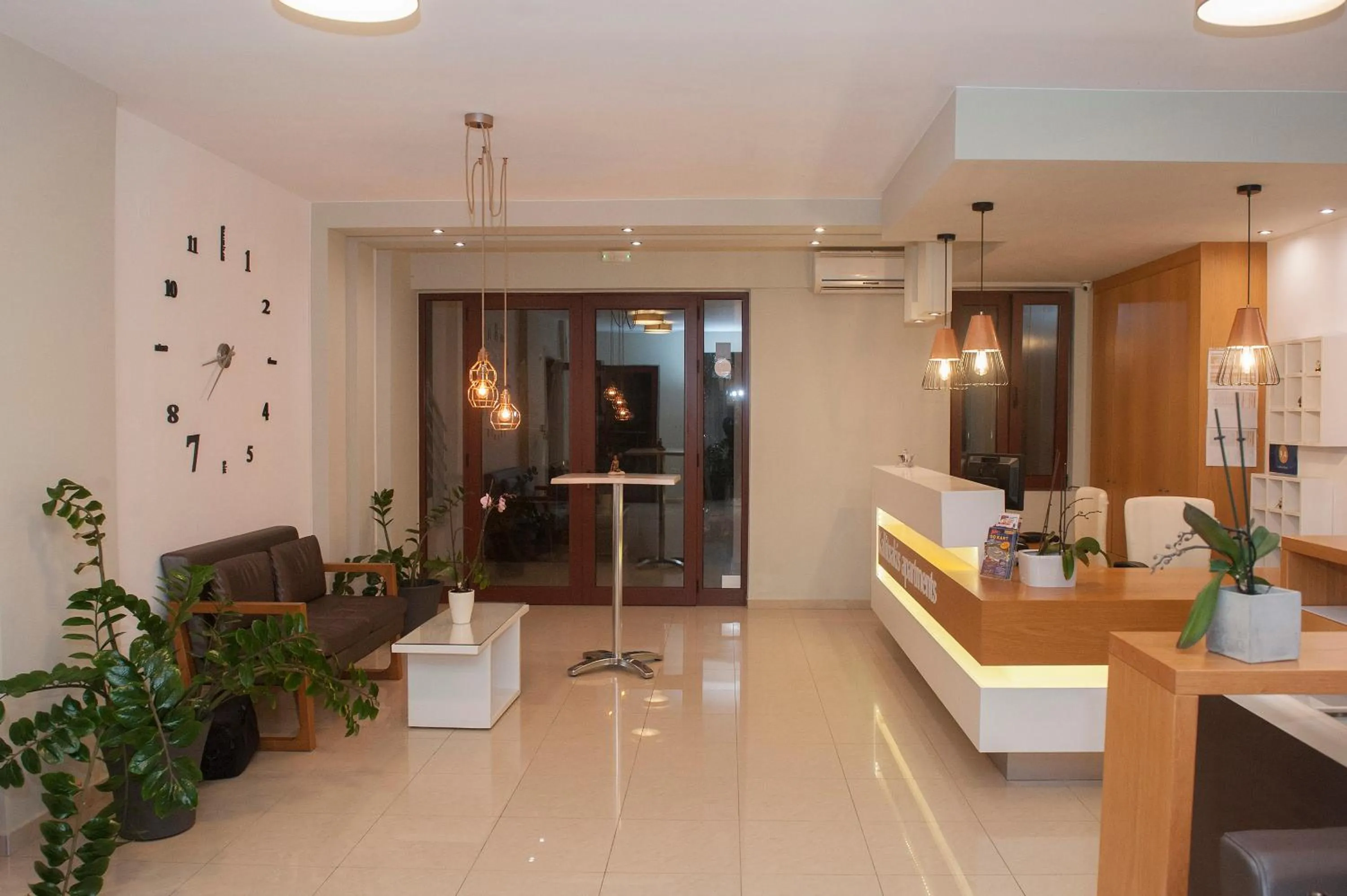Lobby or reception in Kallitsakis Beach