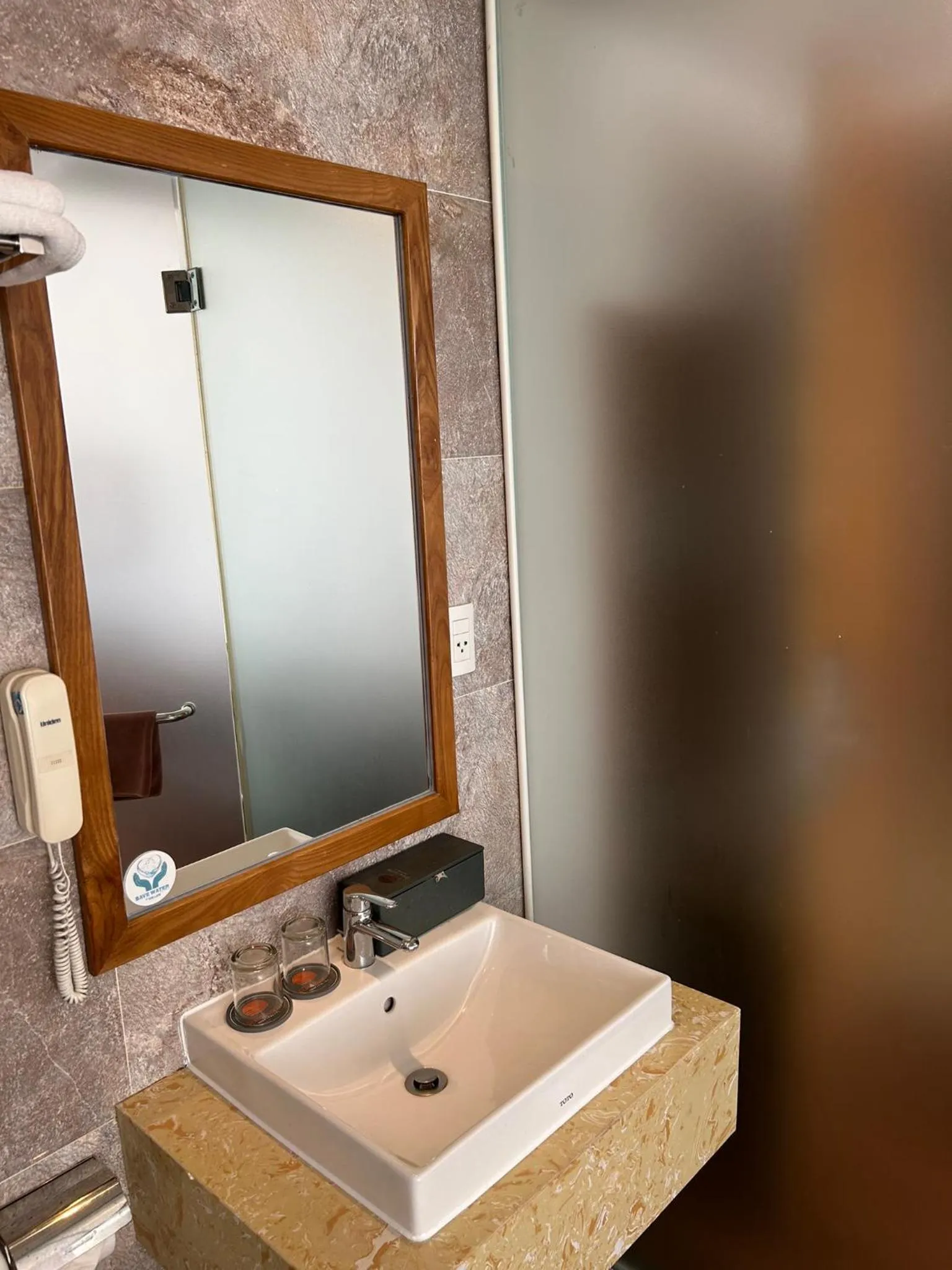 Shower in Bliss Luxury Hotel