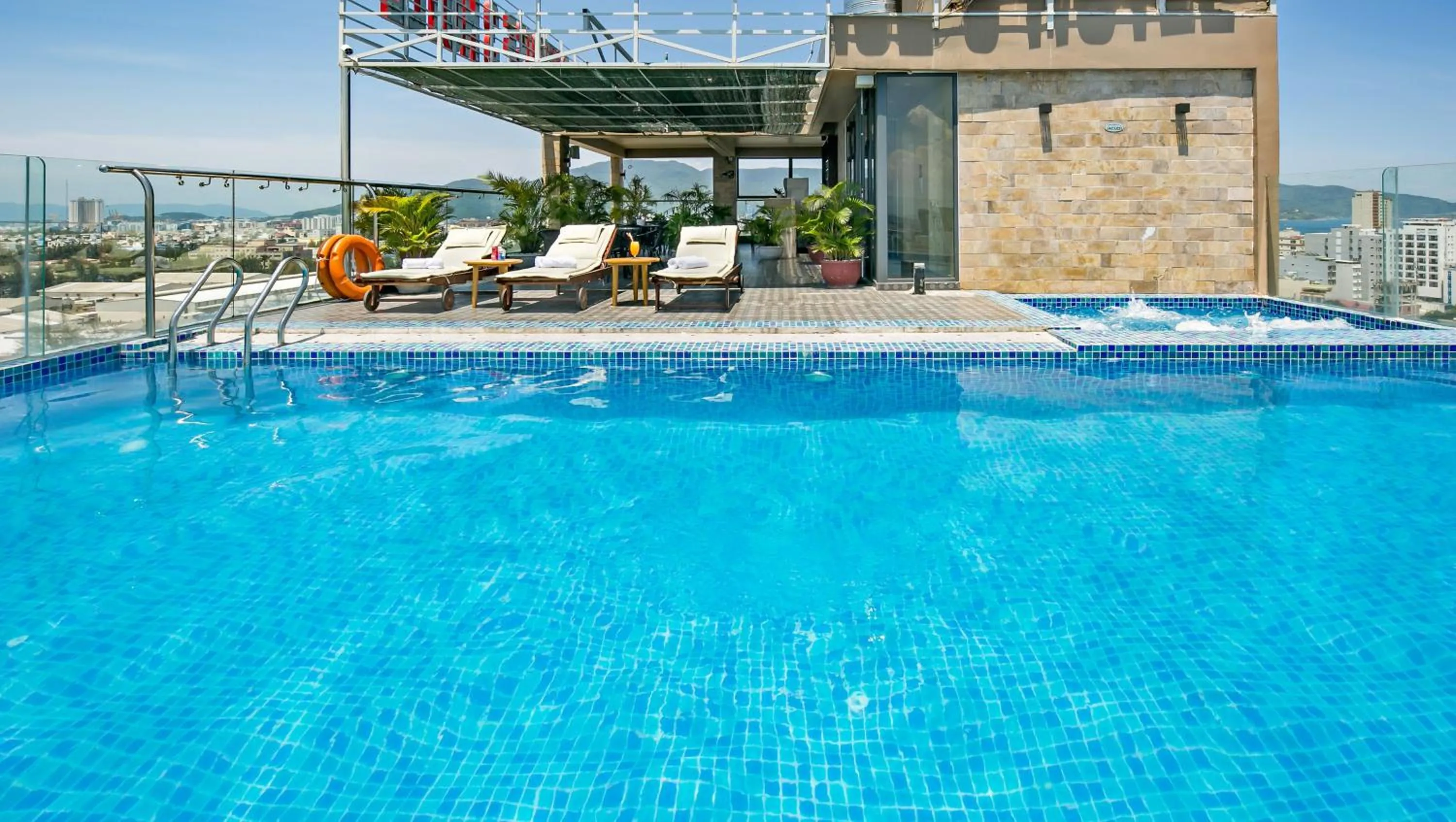 Patio in Bliss Luxury Hotel