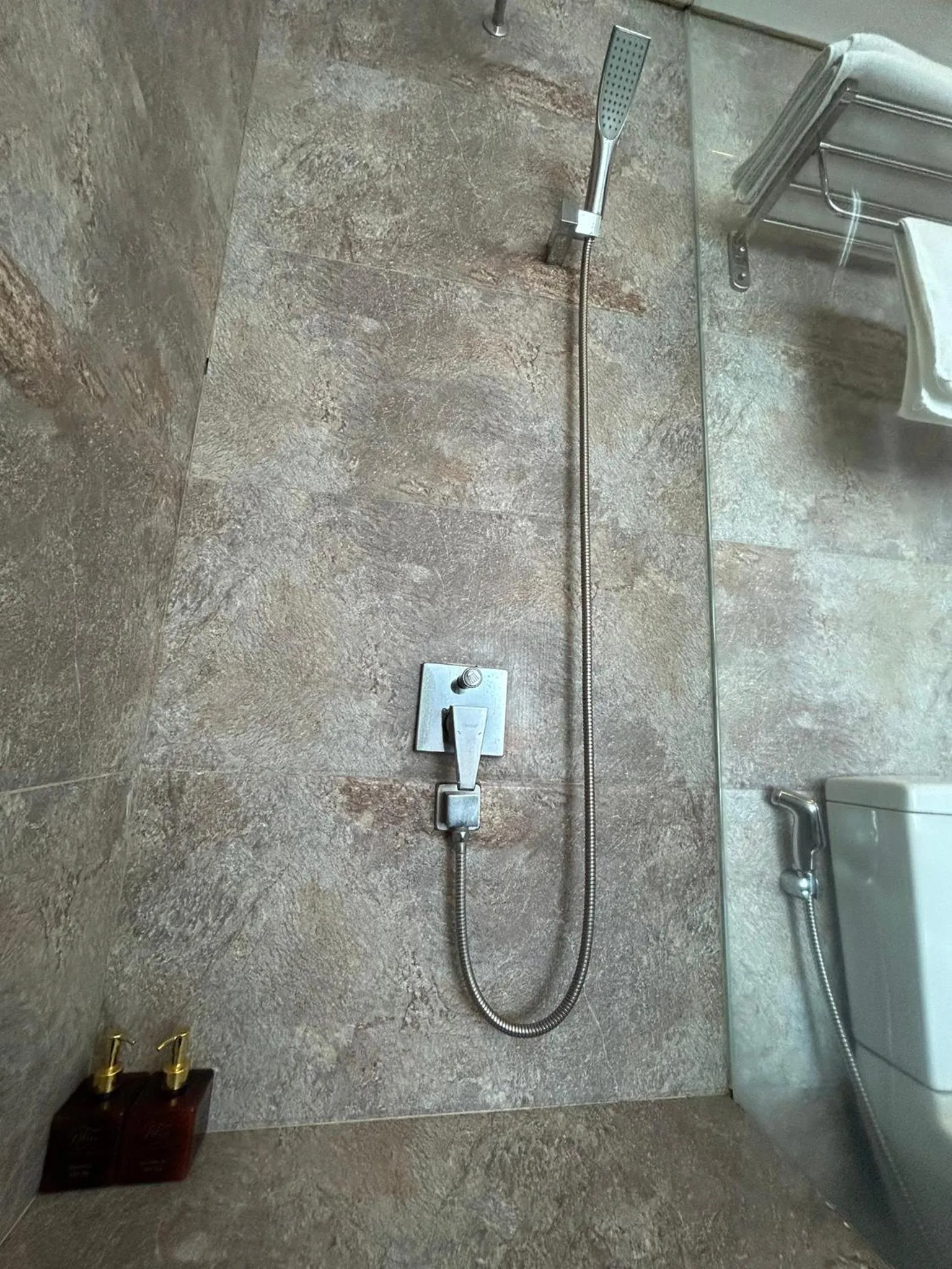 Shower in Bliss Luxury Hotel