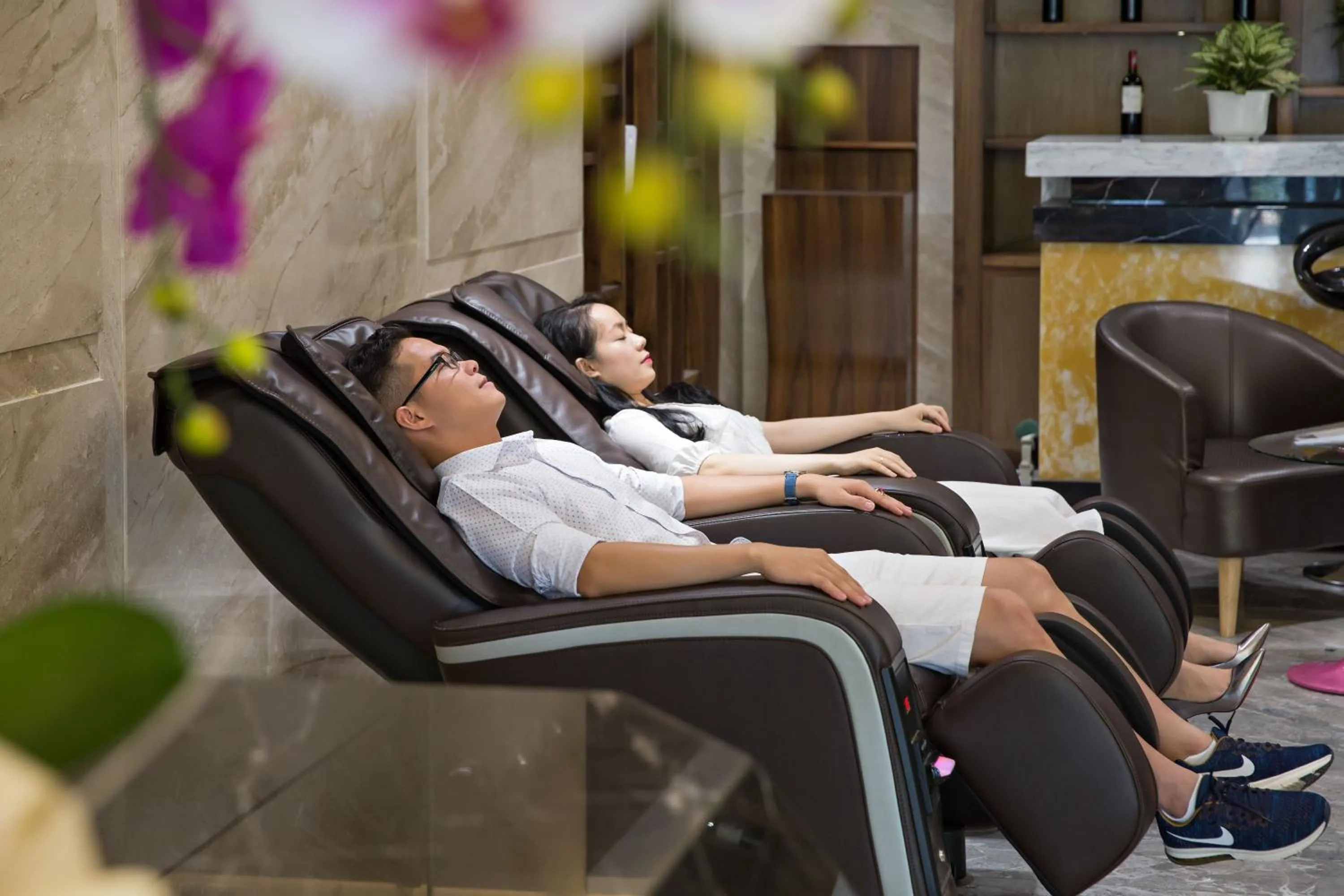 People in Bliss Luxury Hotel