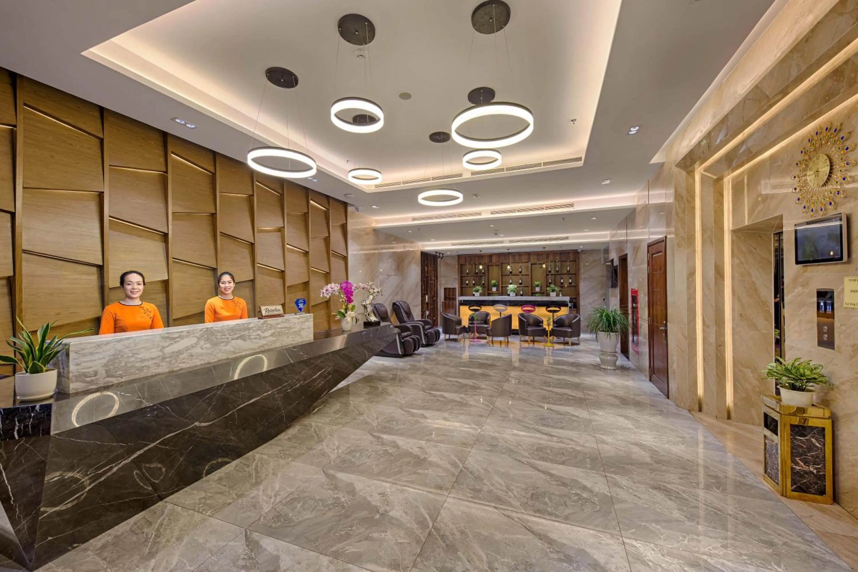 Staff in Bliss Luxury Hotel