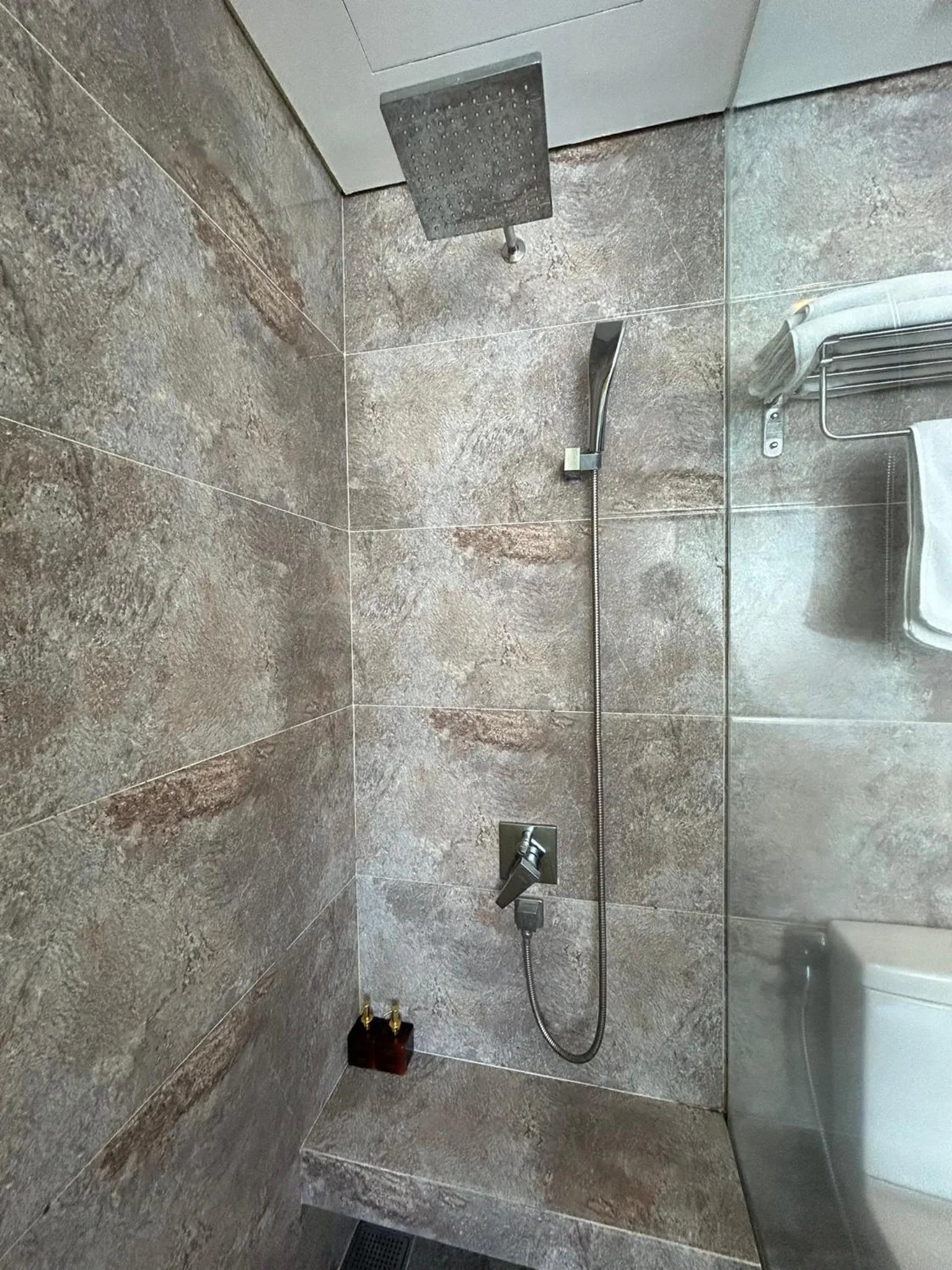 Shower in Bliss Luxury Hotel