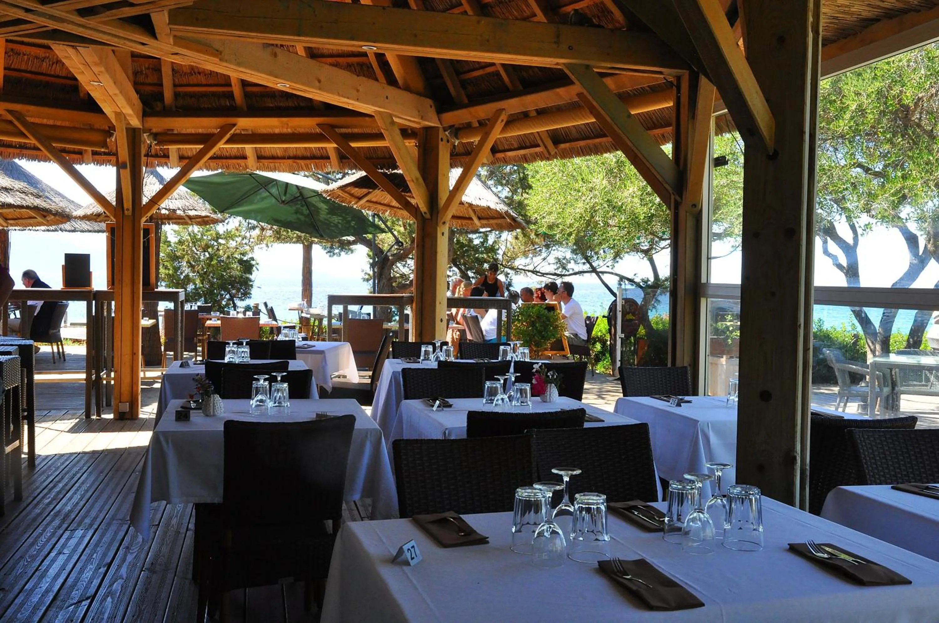 Restaurant/places to eat in Hotel Le Ruesco