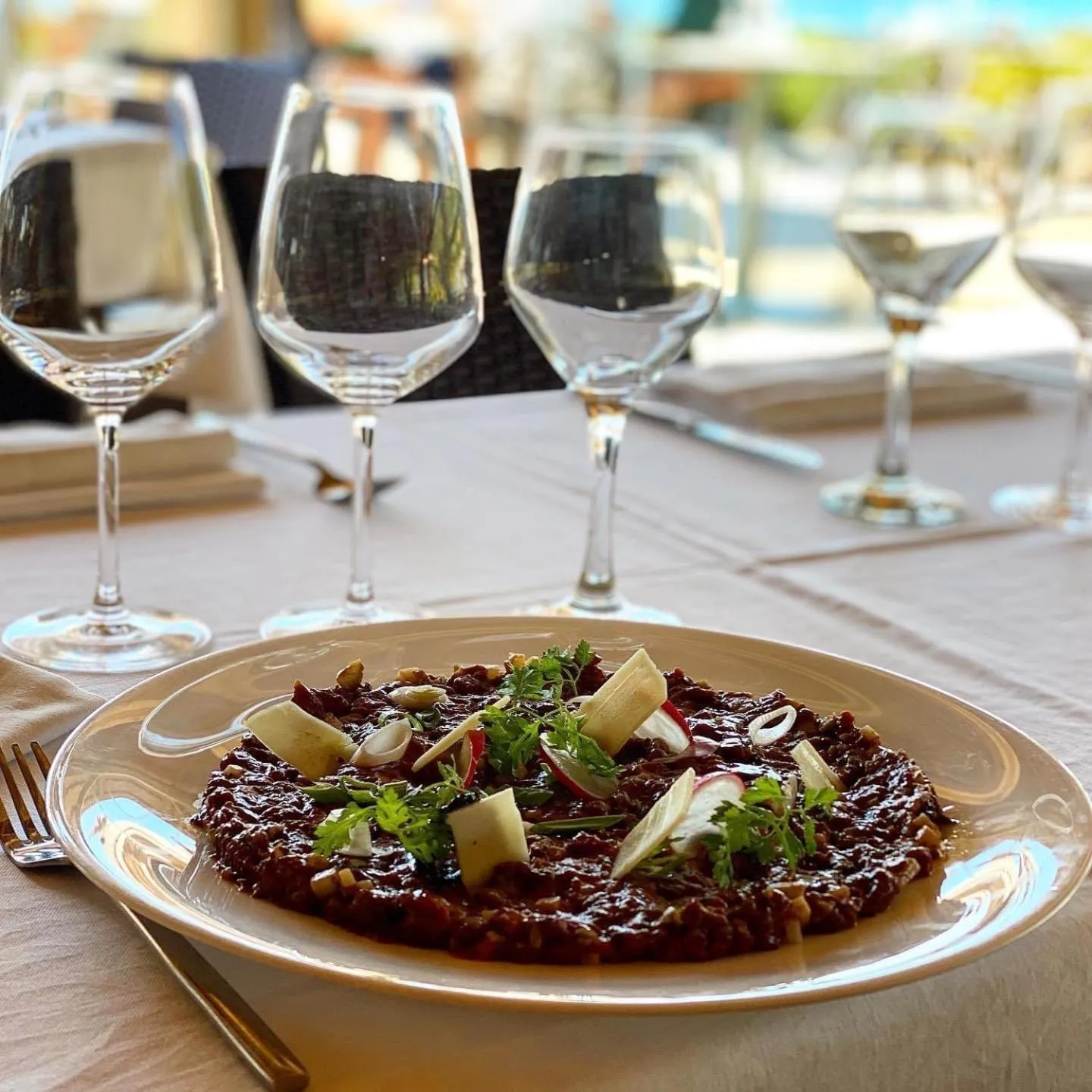 Restaurant/places to eat in Hotel Le Ruesco