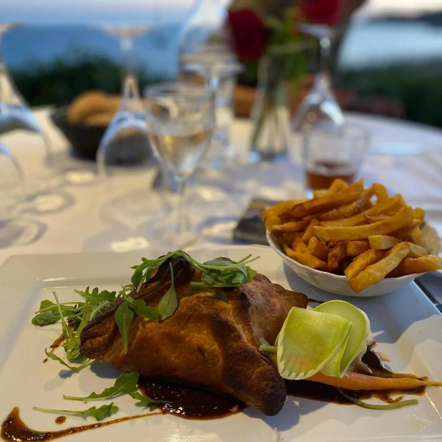 Restaurant/places to eat in Hotel Le Ruesco