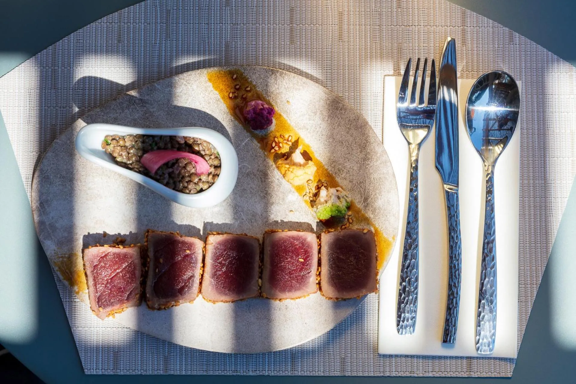 Restaurant/places to eat in Hotel Le Ruesco