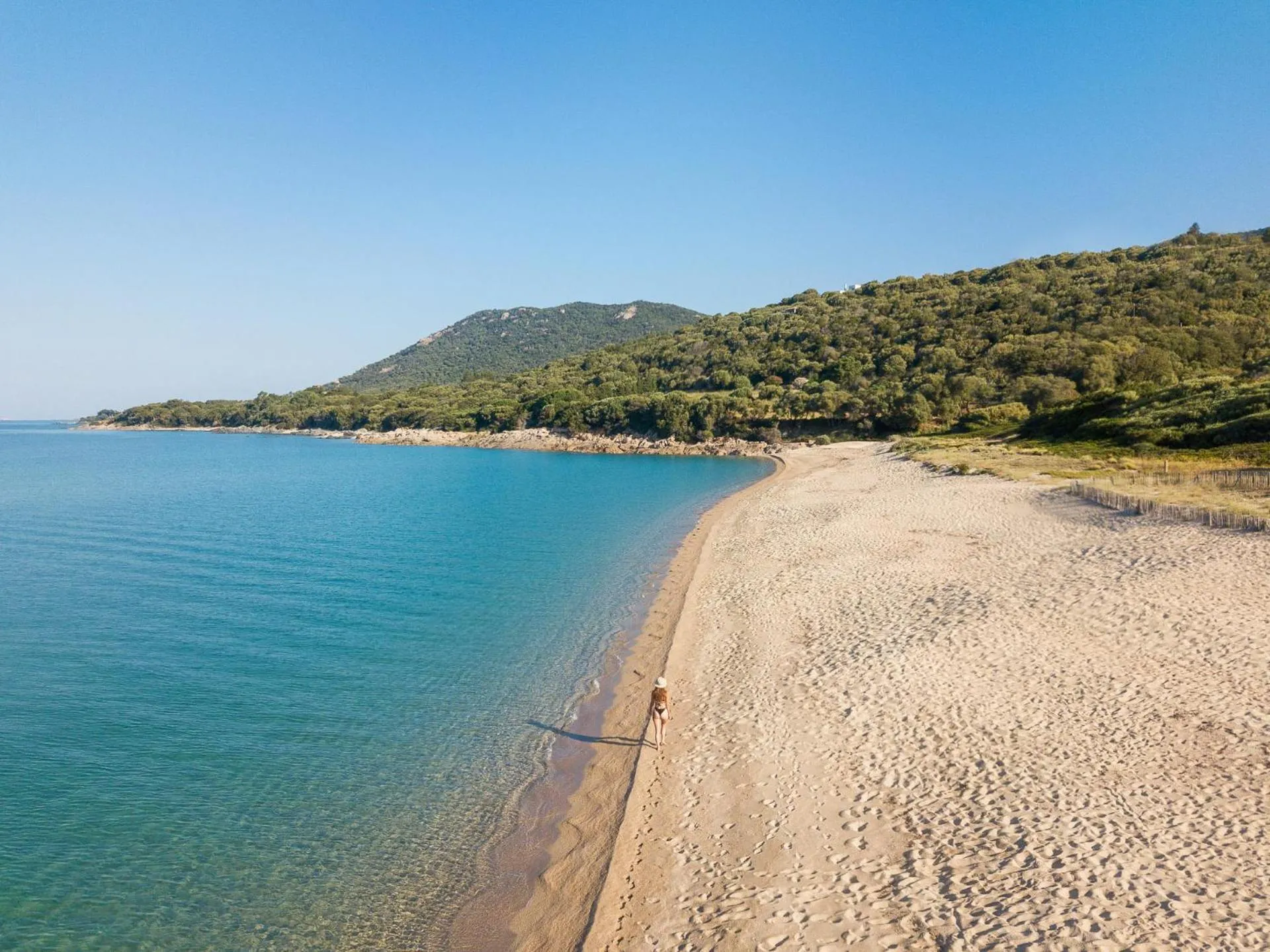Beach in Hotel Le Ruesco