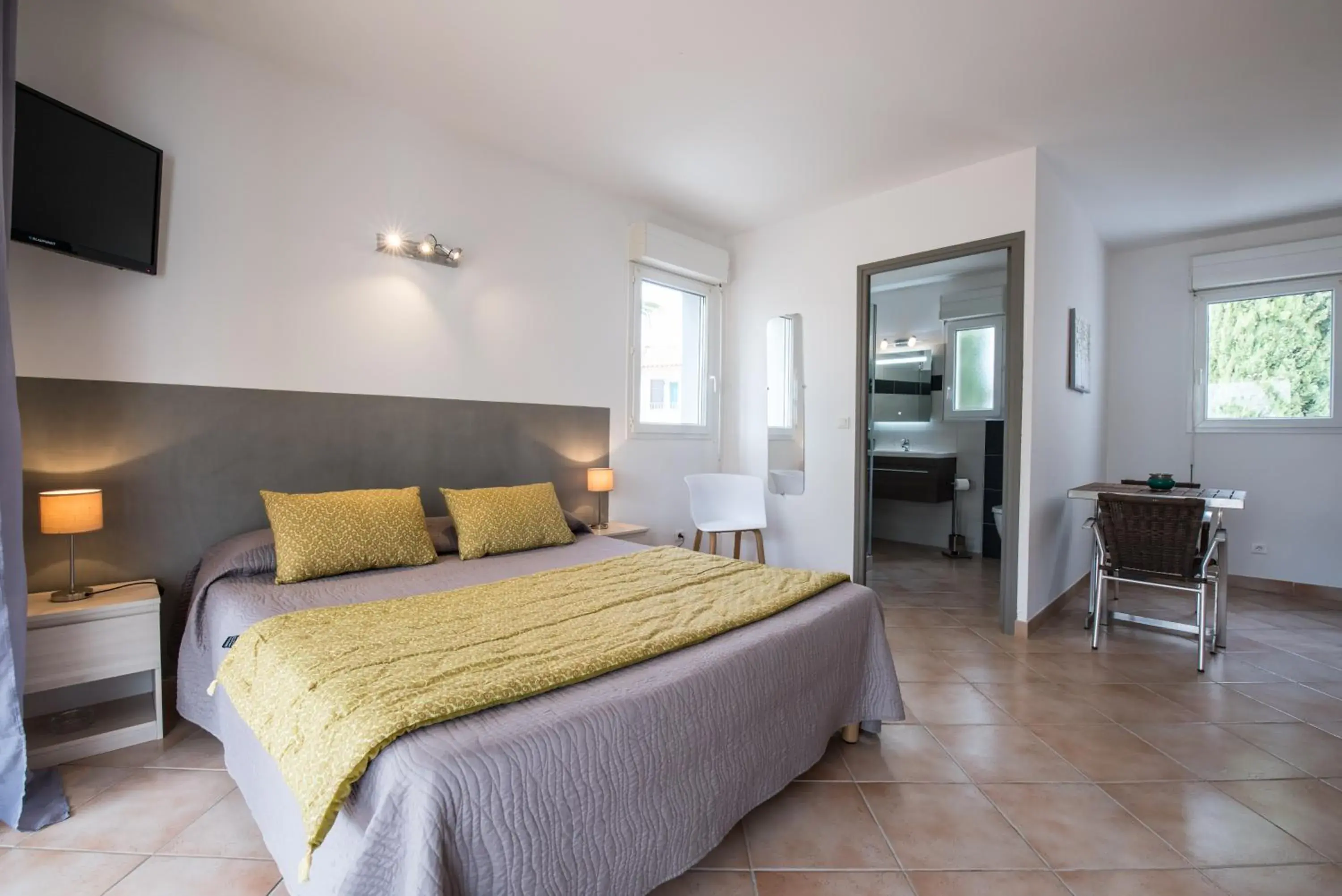 Studio (3-4 adults) in Les Alizés Résidence & Spa Studio (3-4 adults) in Les Alizés Résidence & Spa