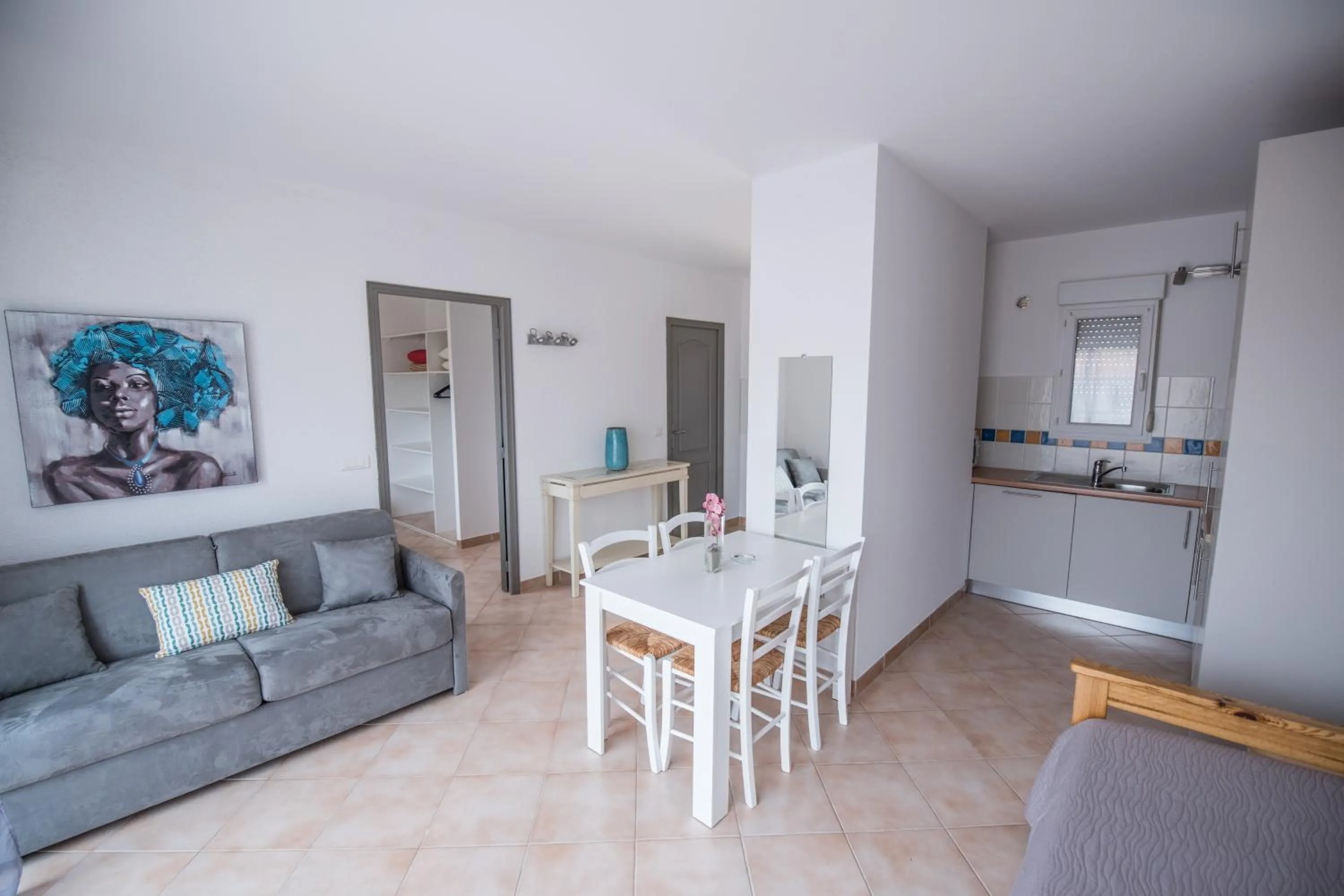 Living room in Les Alizés Résidence & Spa