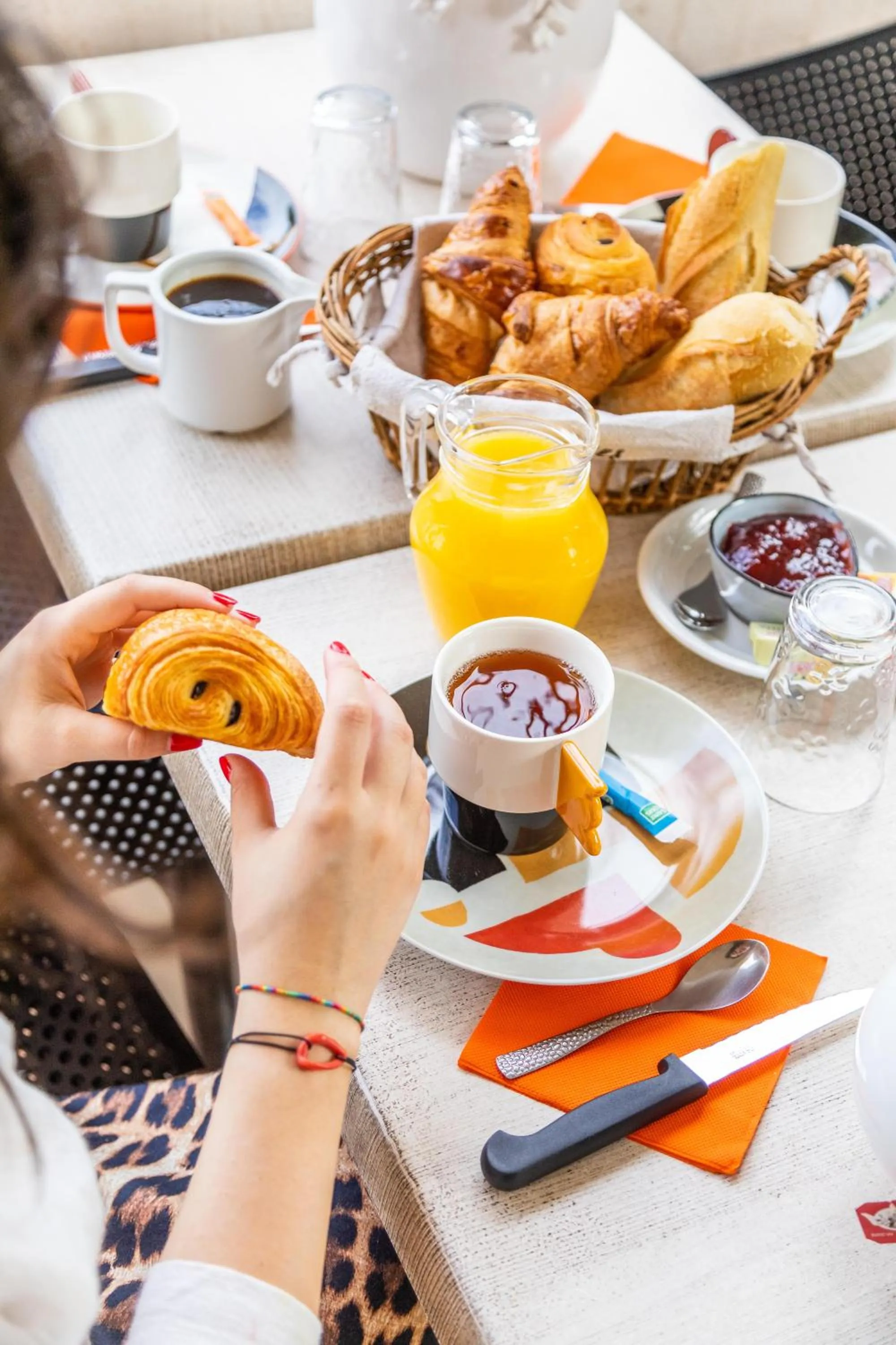 Breakfast in Les Alizés Résidence & Spa