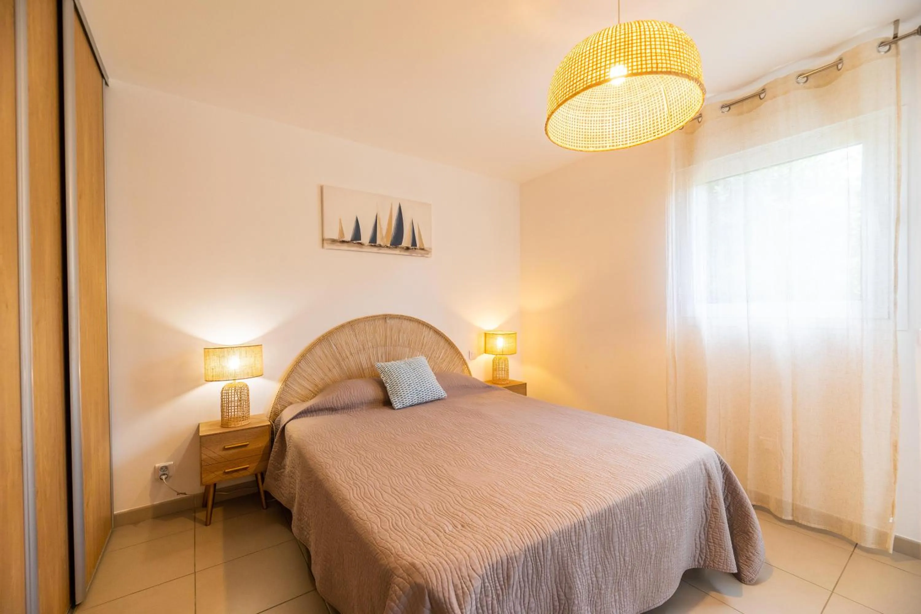 Bedroom, Bed in Les Alizés Résidence & Spa