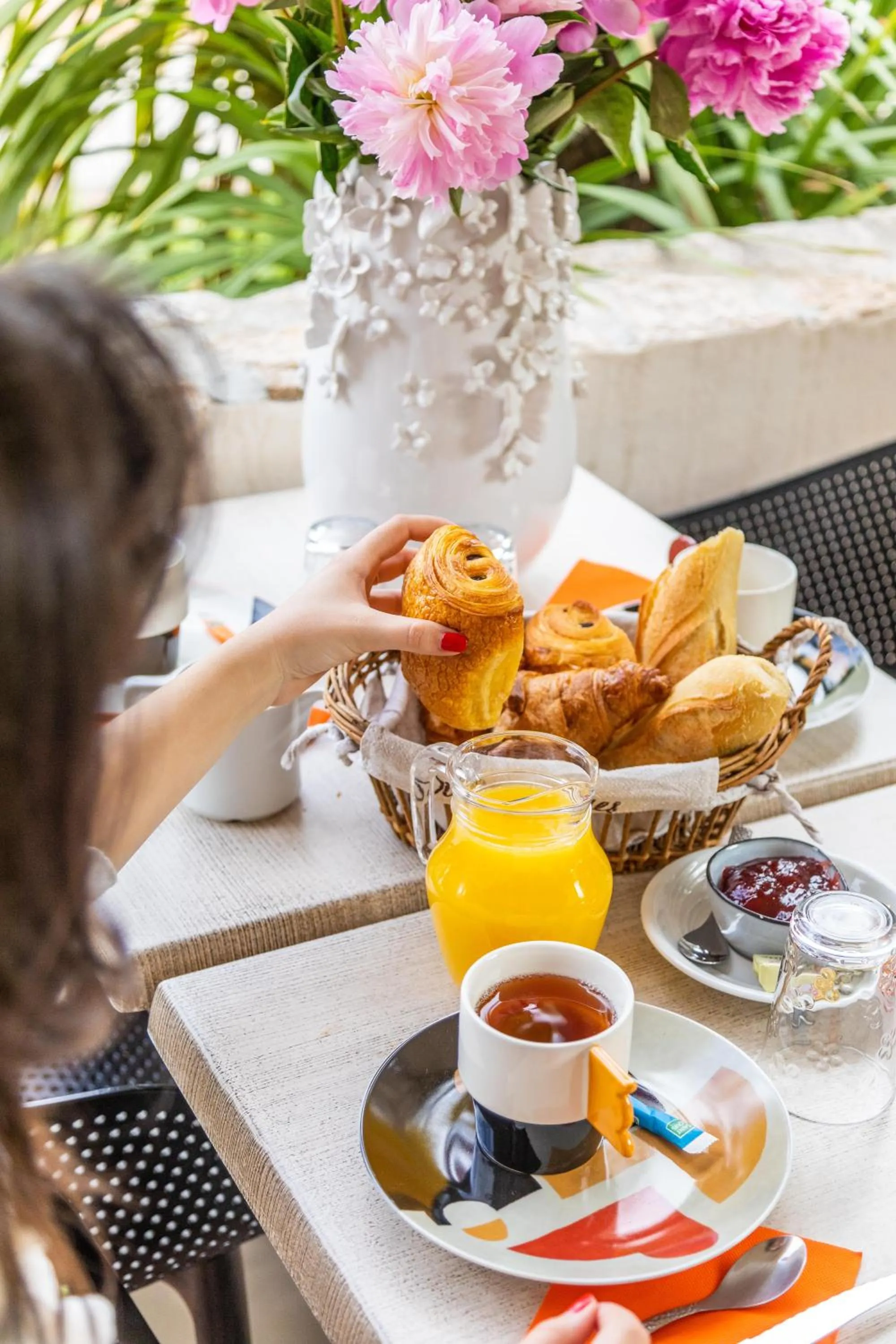 Breakfast in Les Alizés Résidence & Spa