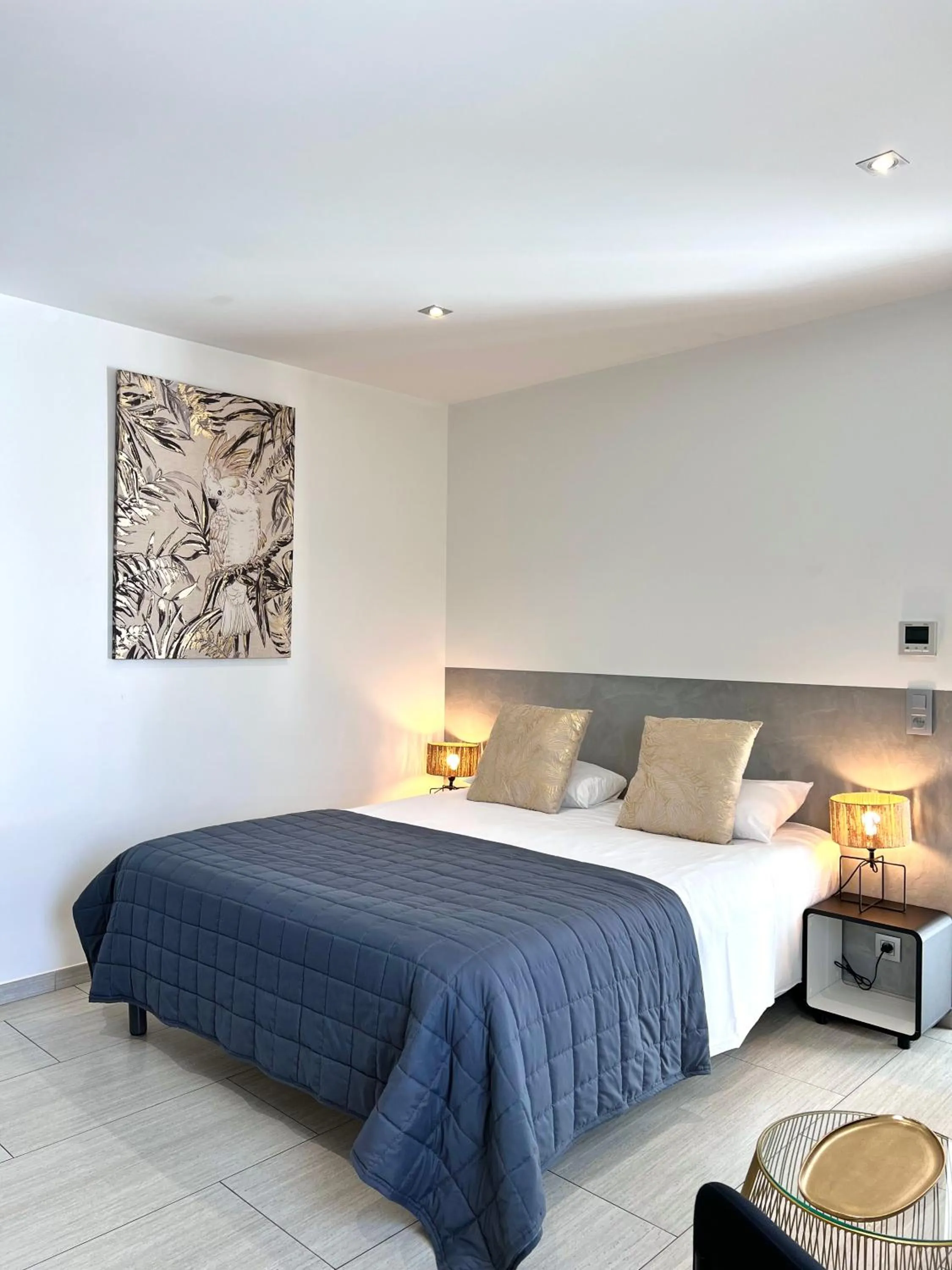 Bed in Les Alizés Résidence & Spa