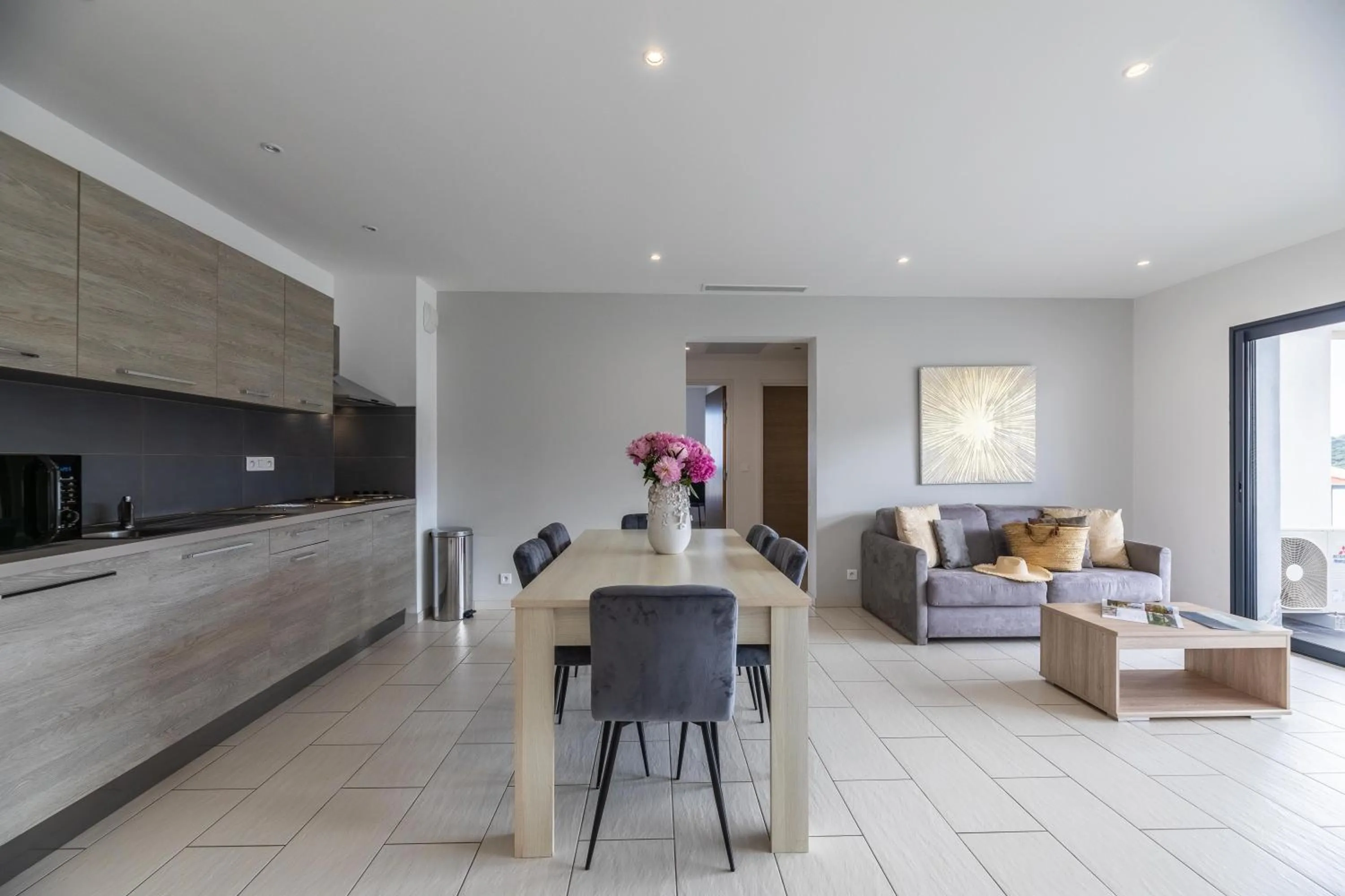 Living room in Les Alizés Résidence & Spa