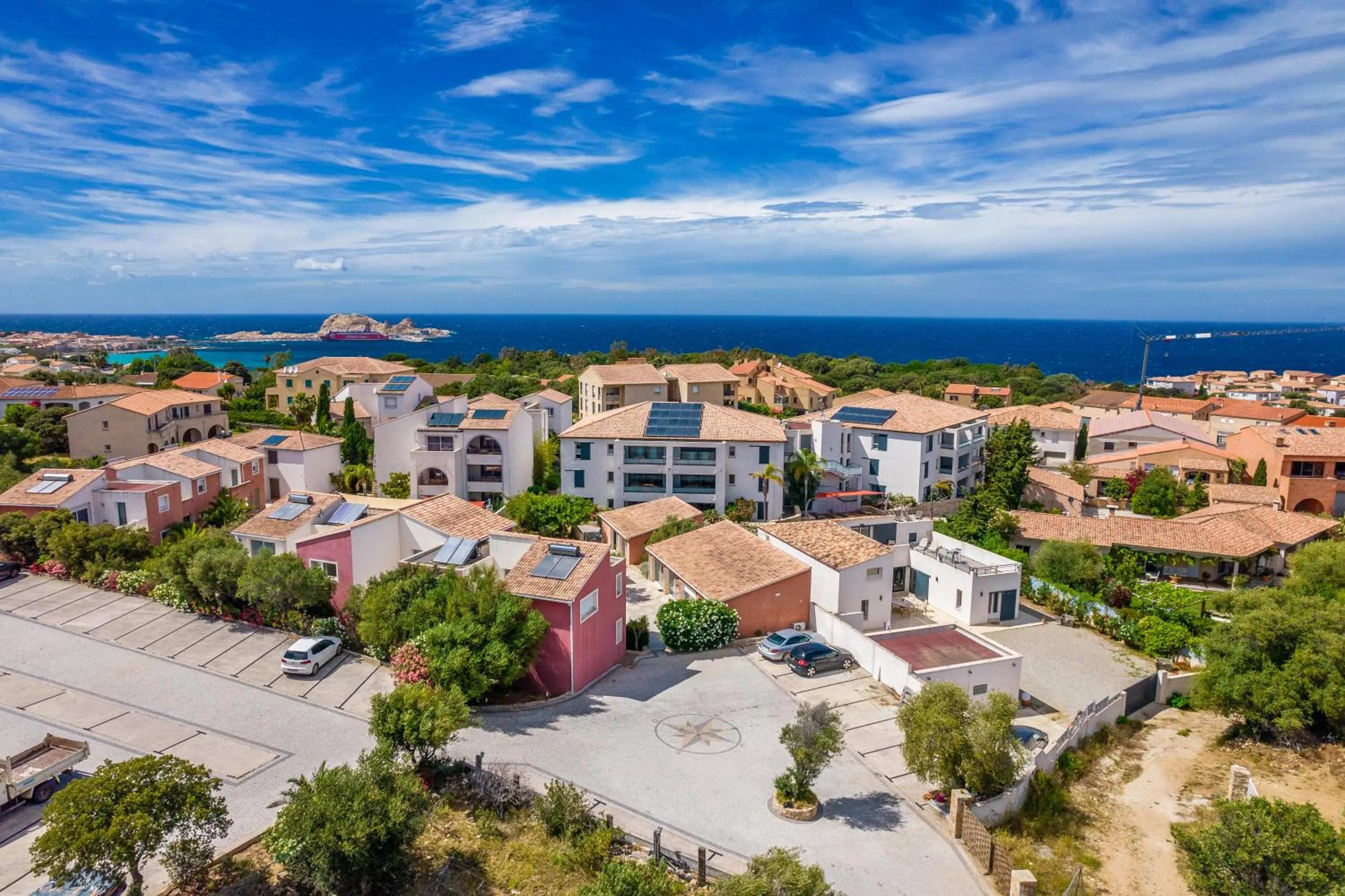Sea view in Les Alizés Résidence & Spa