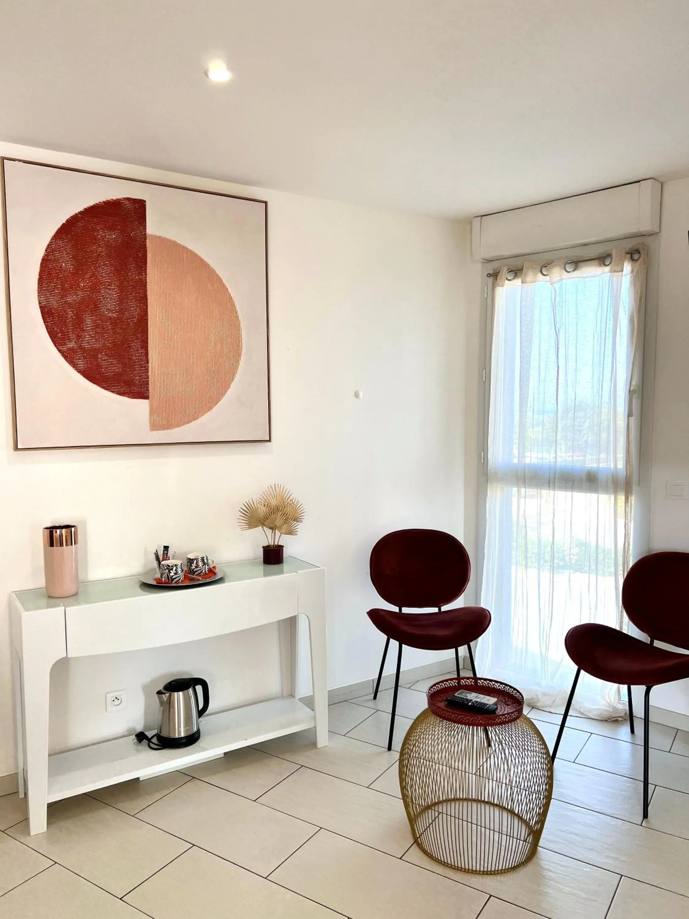 Decorative detail in Les Alizés Résidence & Spa