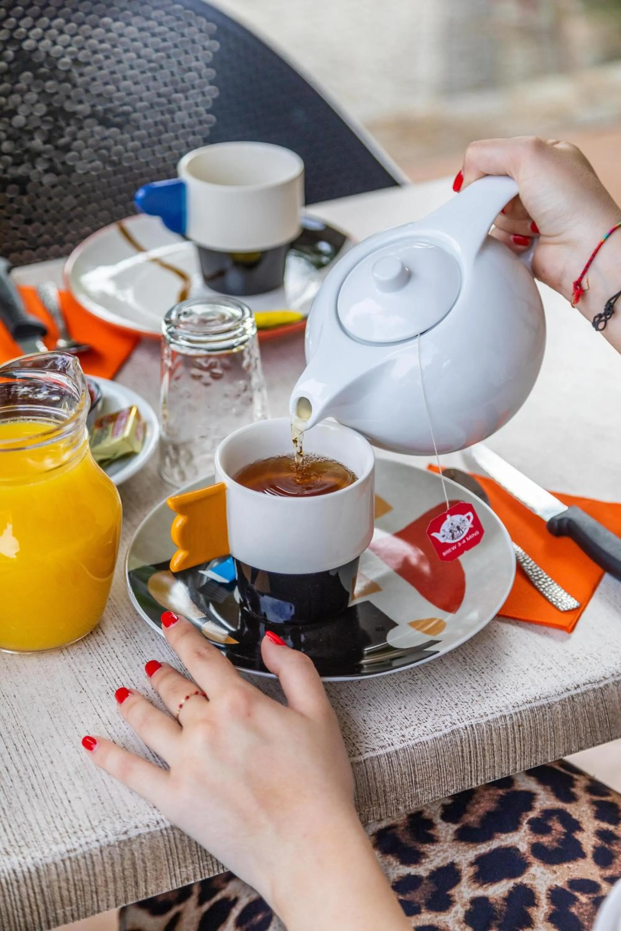 Breakfast in Les Alizés Résidence & Spa