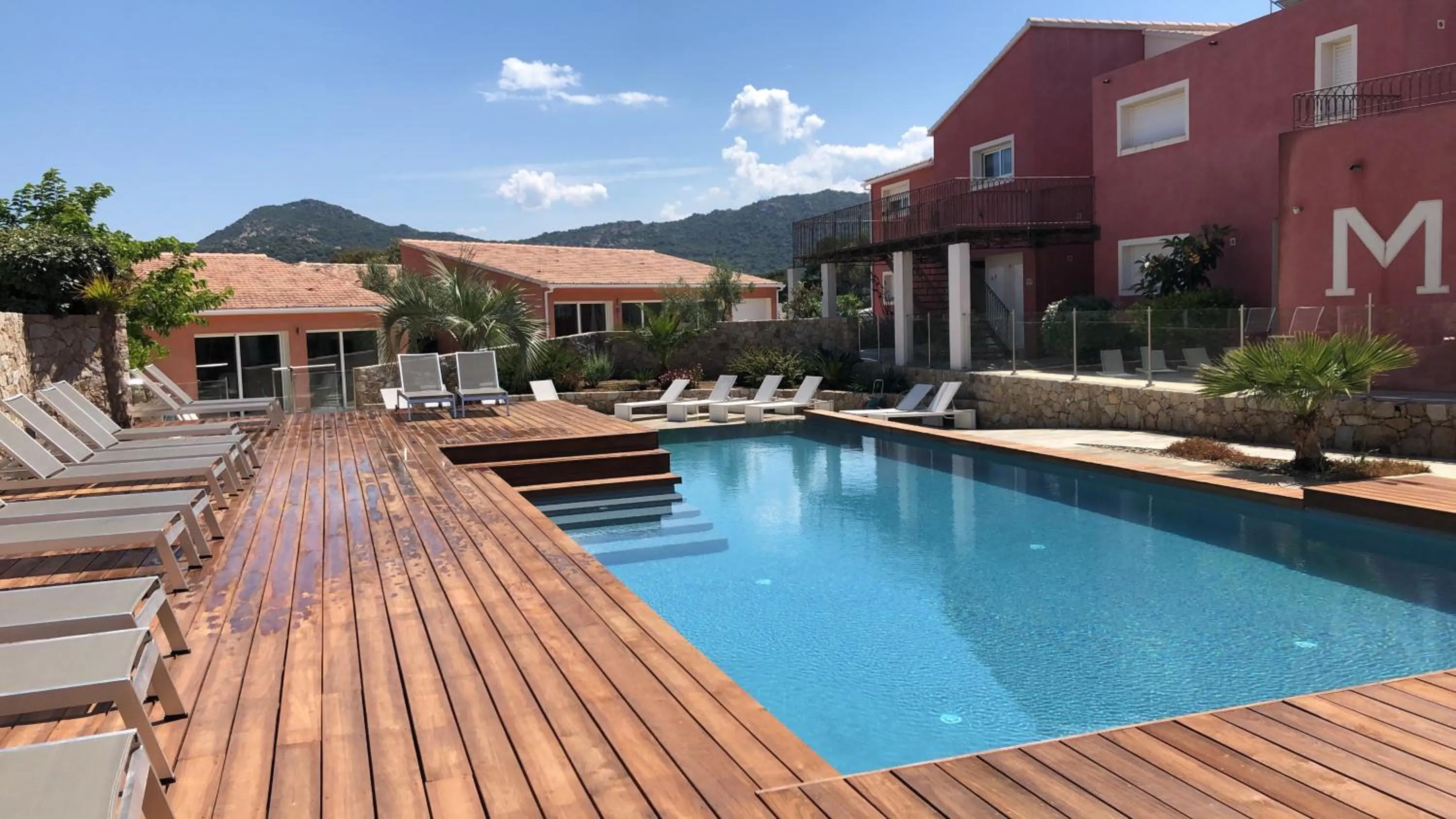 Swimming pool in Les Alizés Résidence & Spa