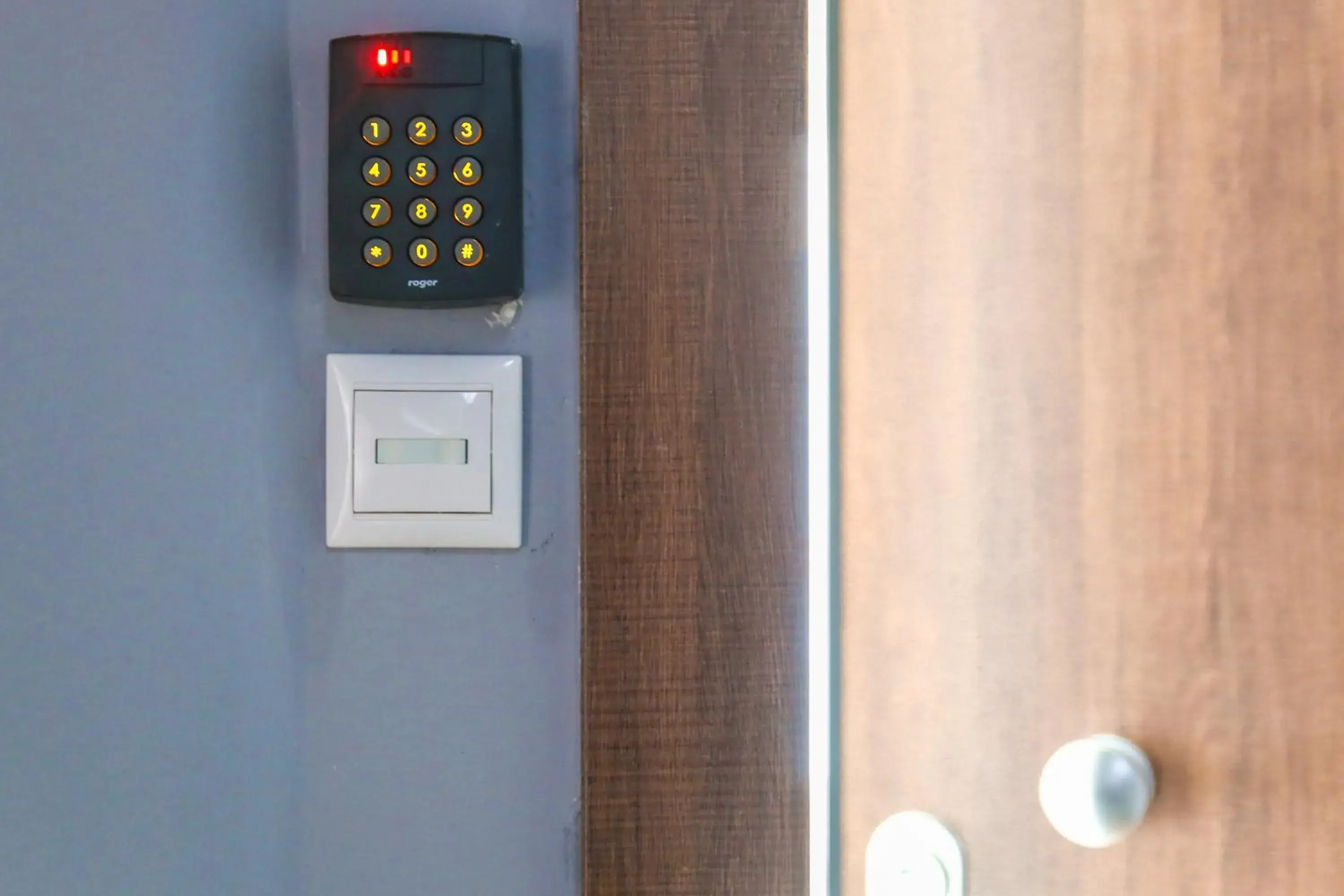 Facade/entrance in Muses Residence Facade/entrance in Muses Residence