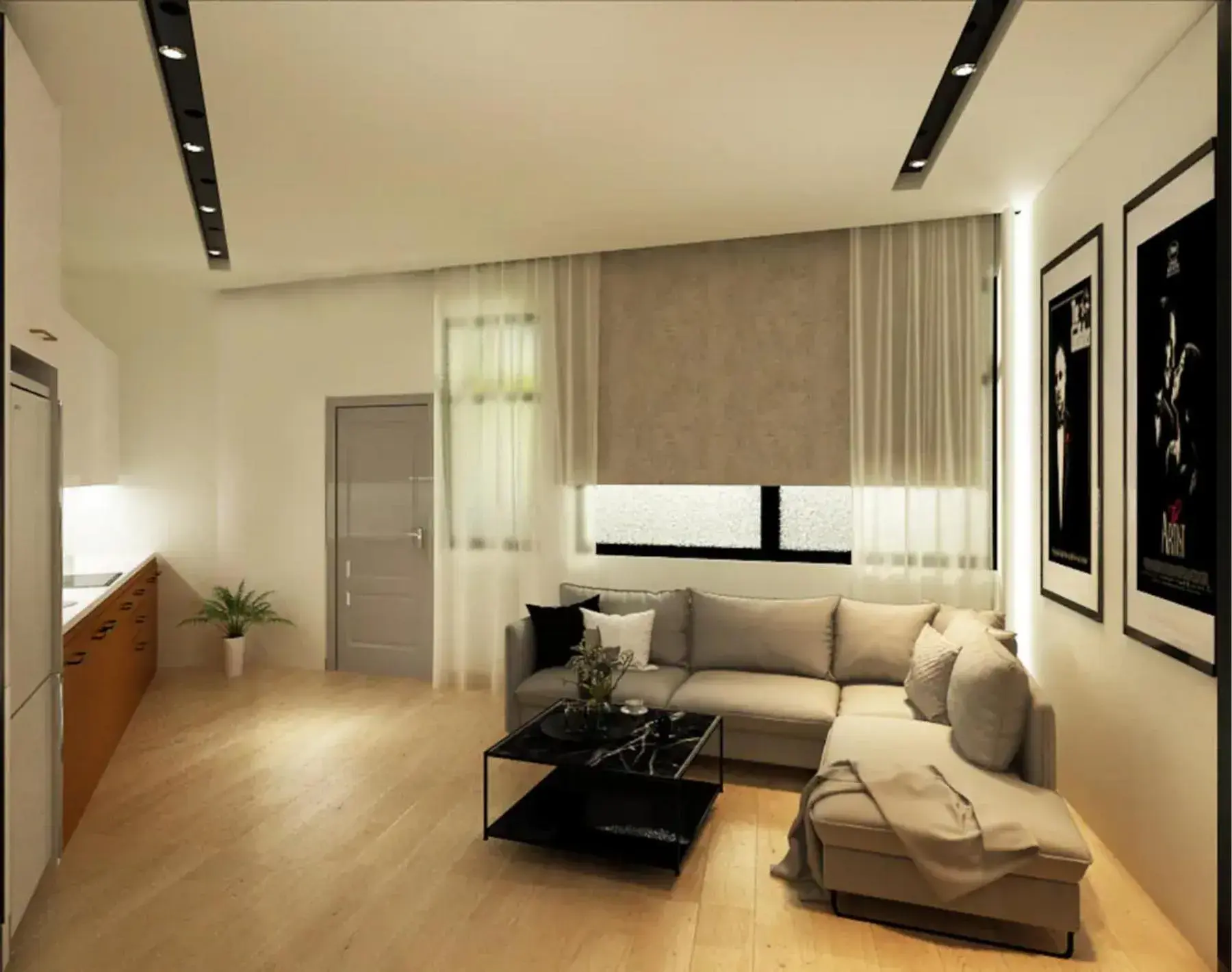 Living room, Bed in Muses Residence Living room, Bed in Muses Residence